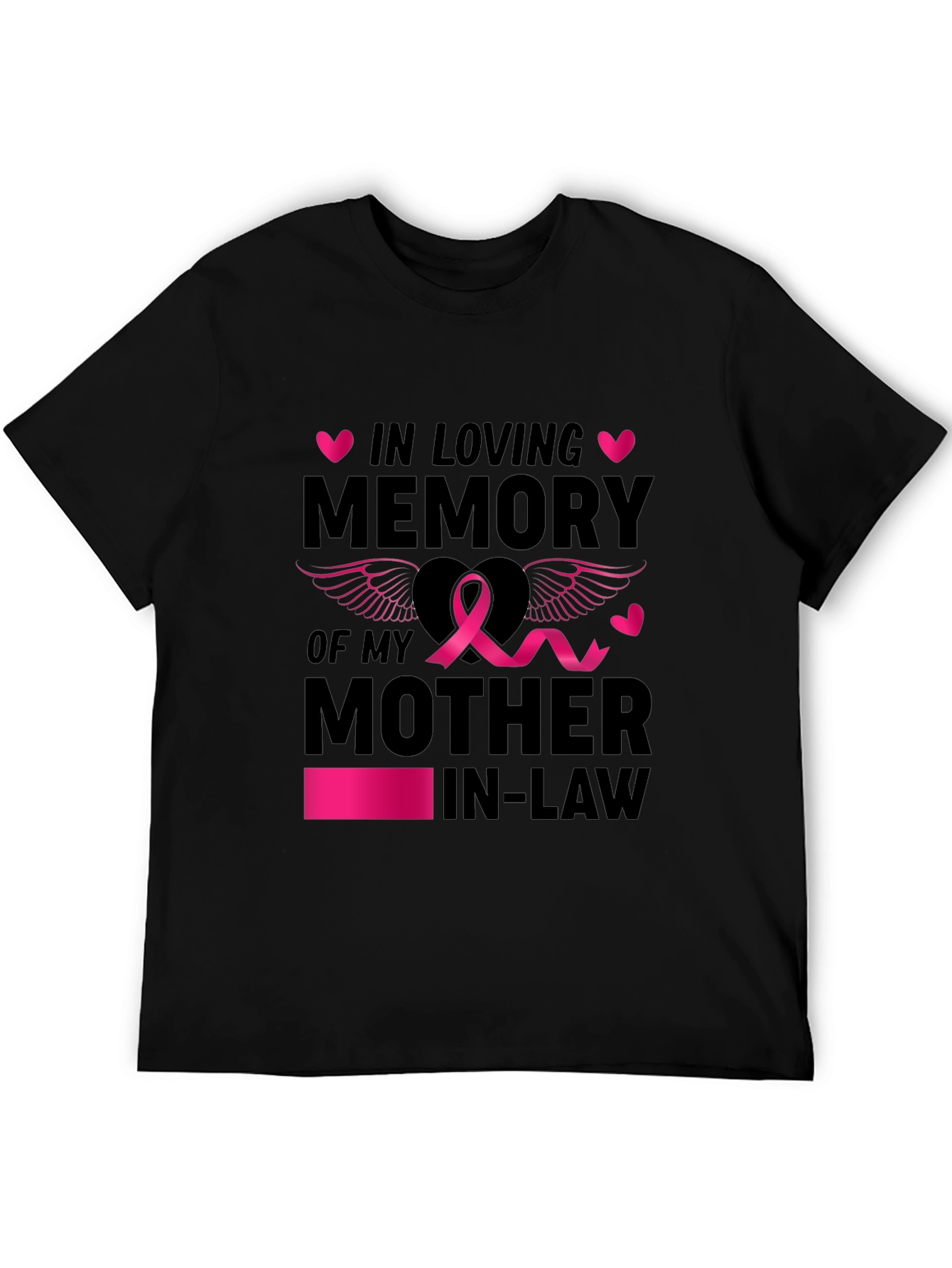 In Loving Memory Mother-In-Law Graphic T-Shirt