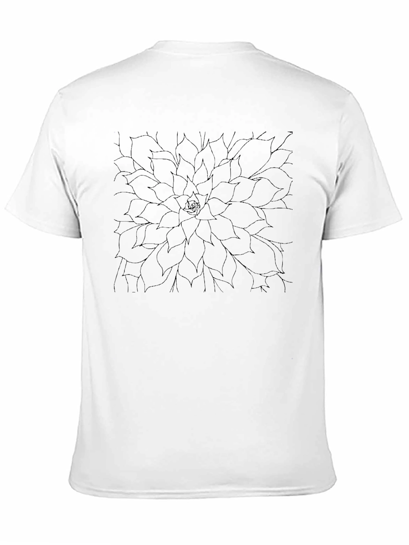 Black Floral Graphic T-Shirt - Casual Style