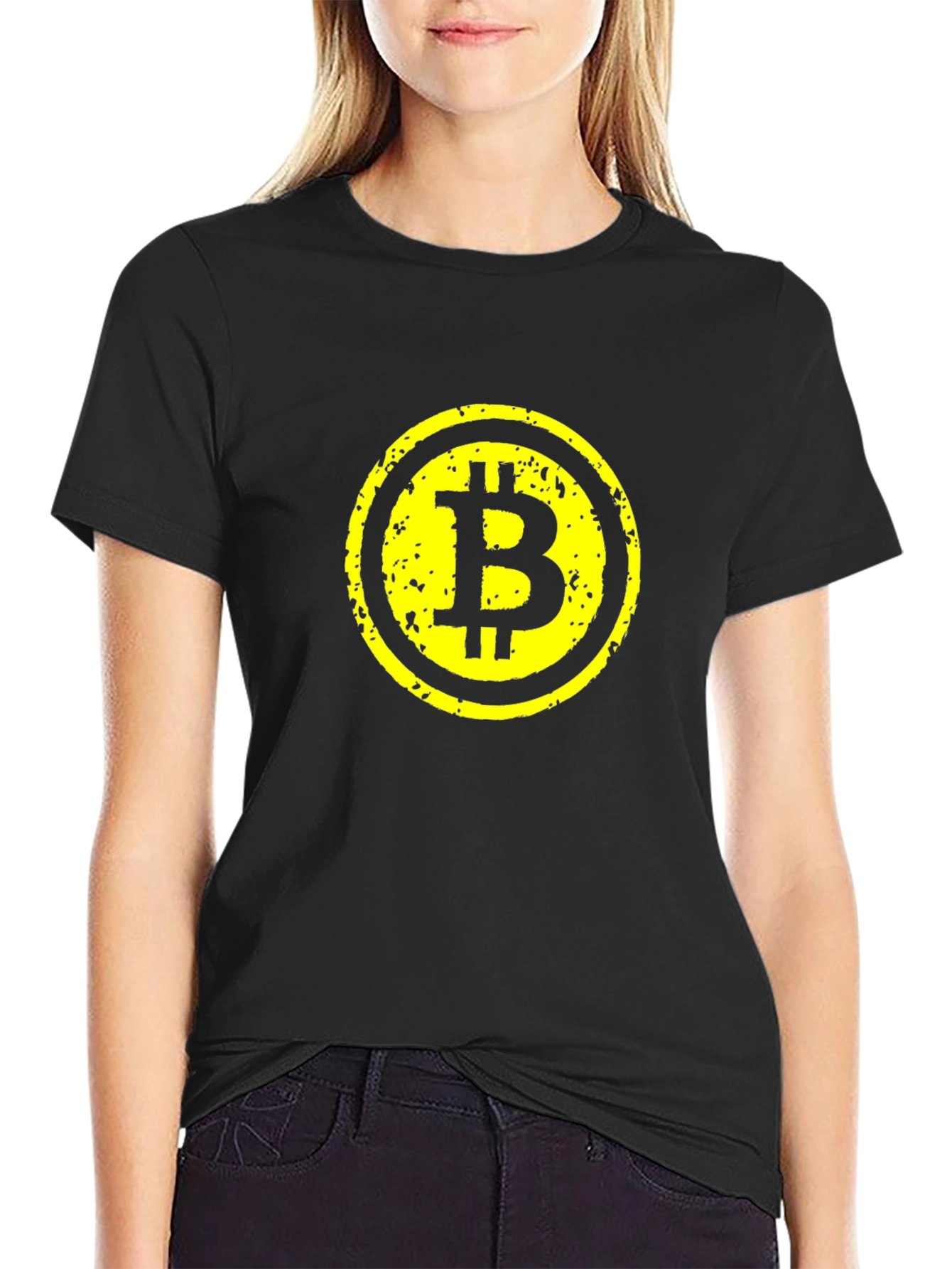 Bitcoin Logo T-Shirt - Black Crypto Tee