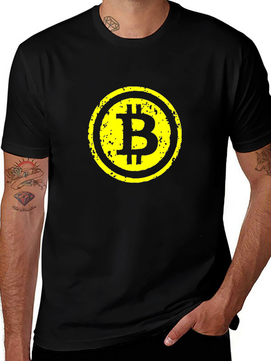 Bitcoin Logo T-Shirt - Black Crypto Tee