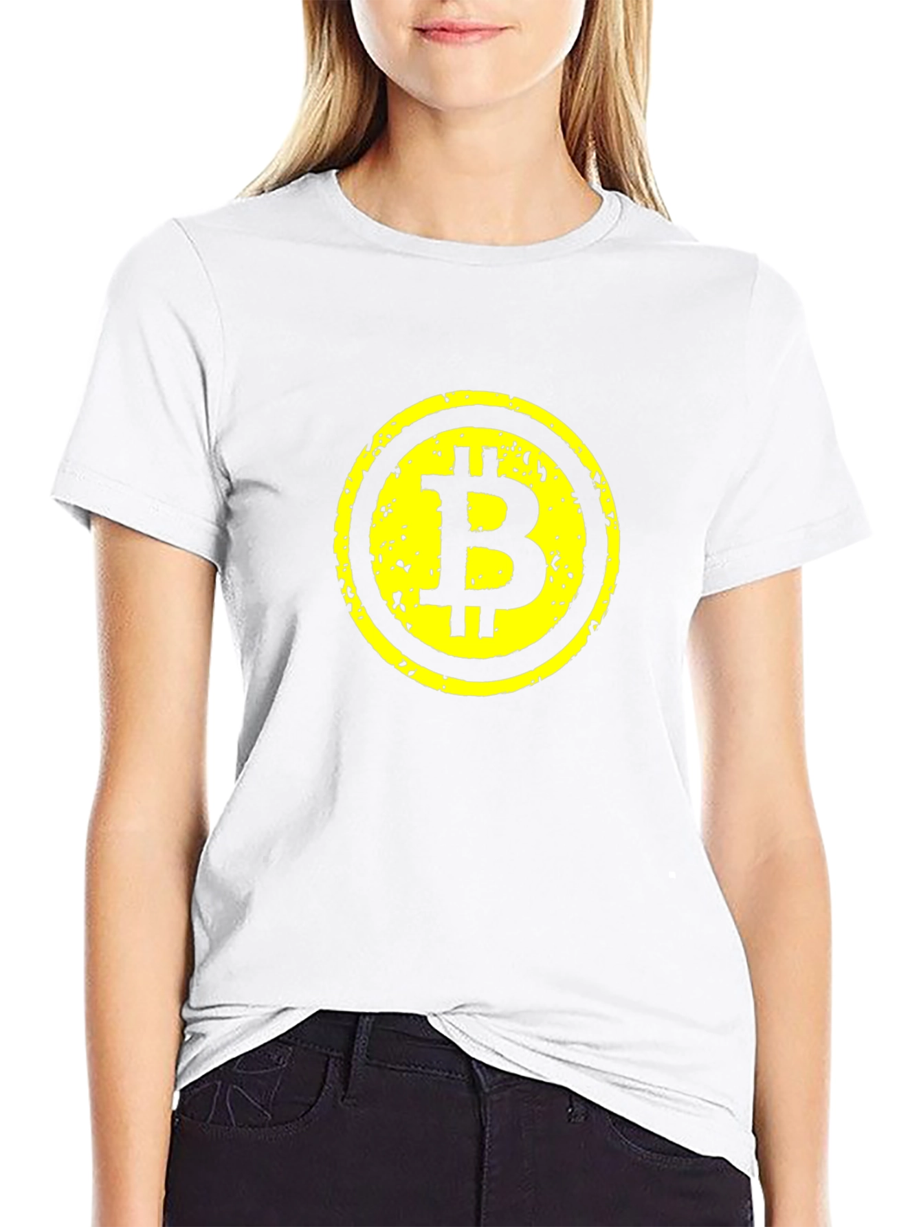 Bitcoin Logo T-Shirt - Black Crypto Tee