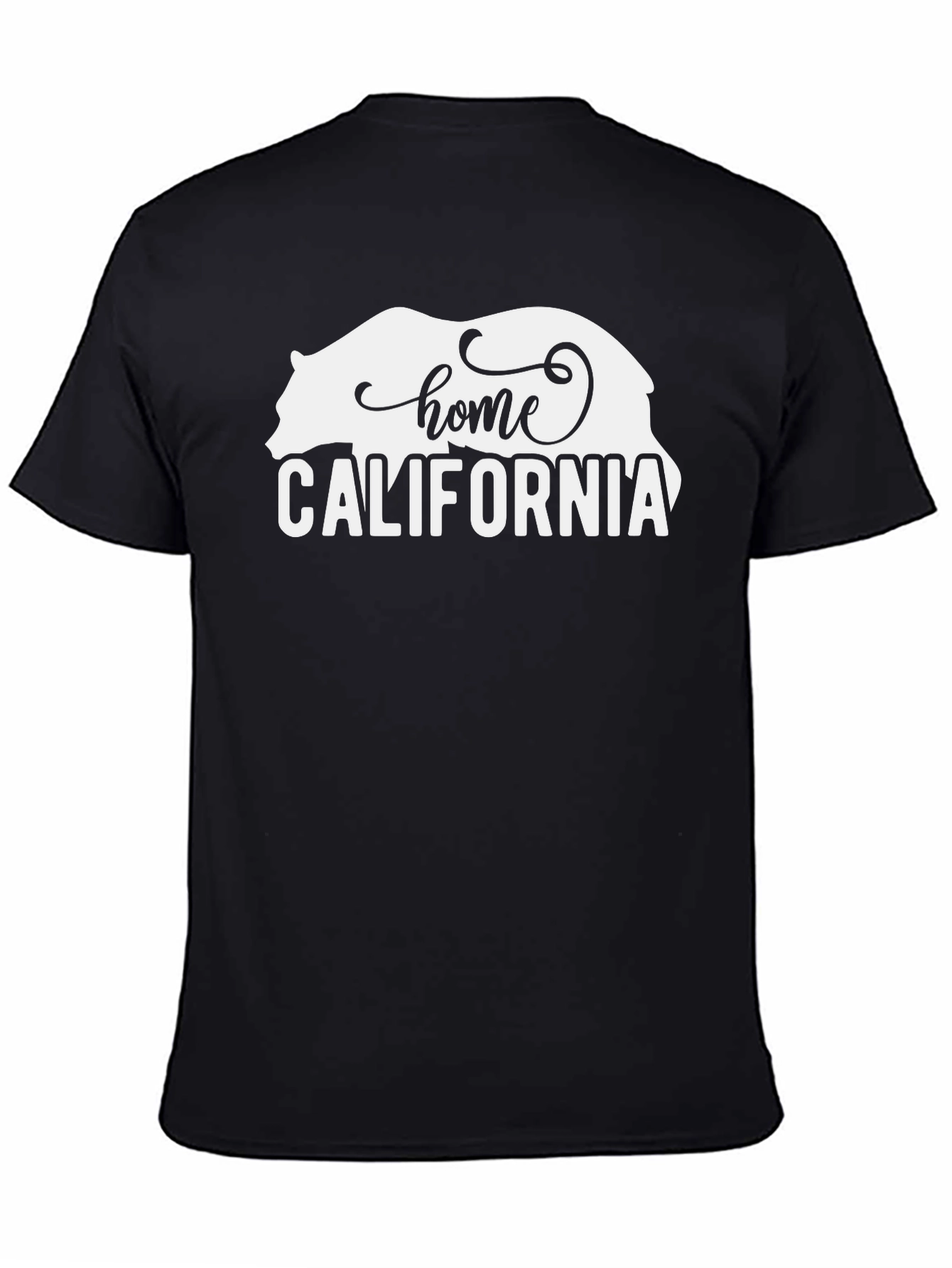 California Home Bear Graphic T-Shirt