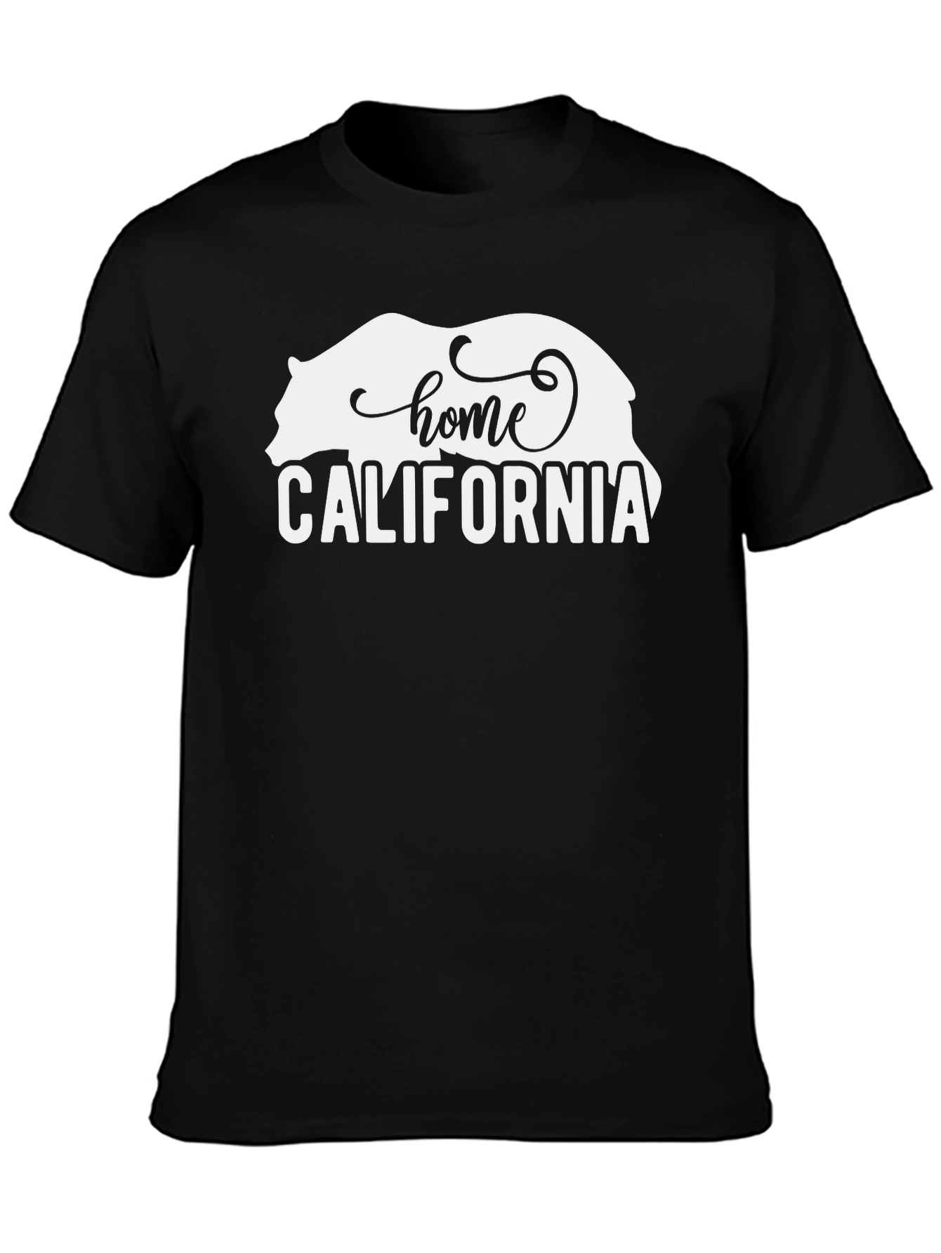 California Home Bear Graphic T-Shirt