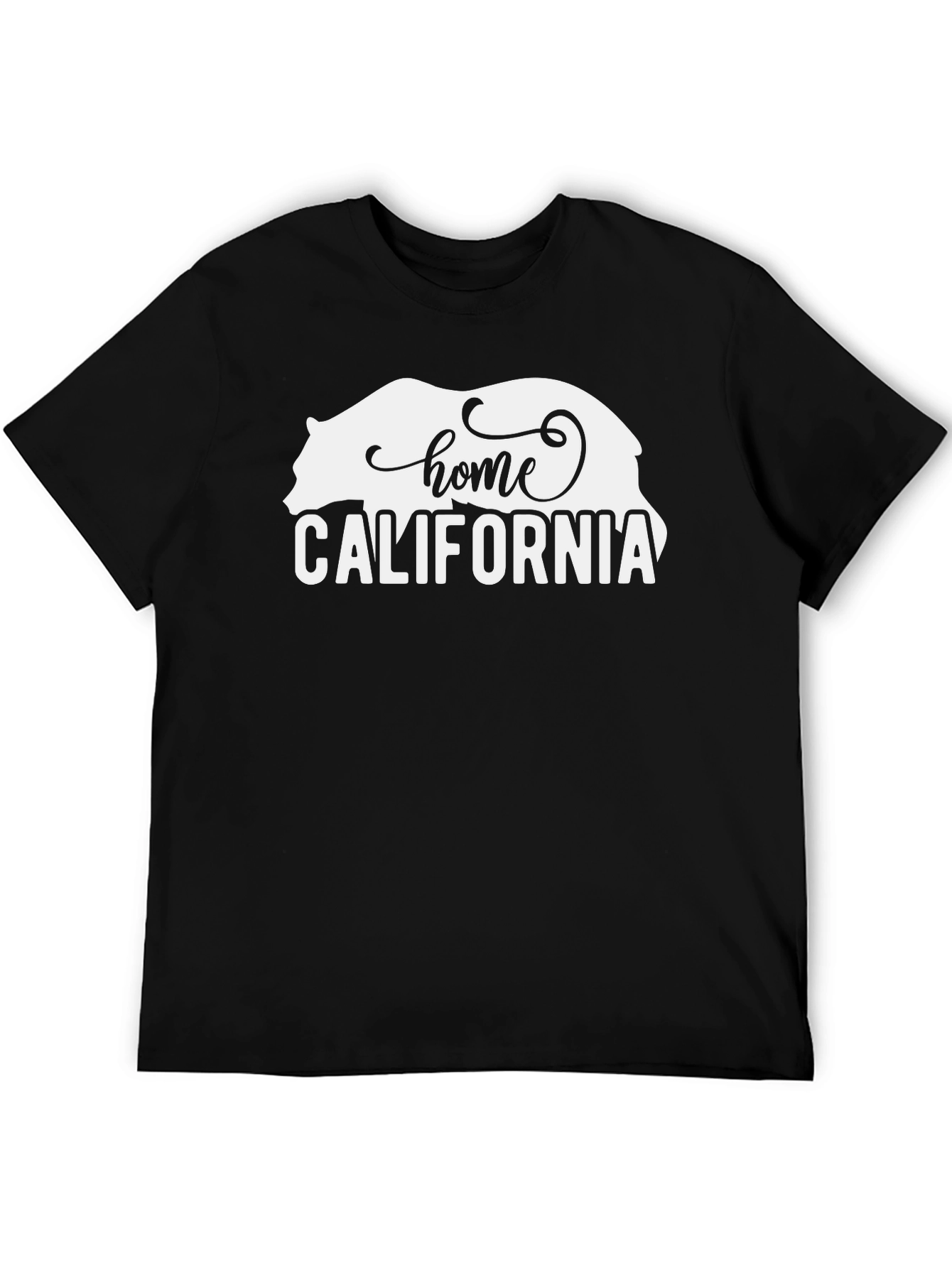 California Home Bear Graphic T-Shirt