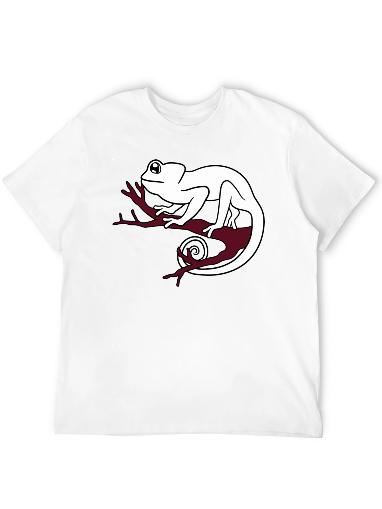 Chameleon Graphic T-Shirt - Cool Reptile Design