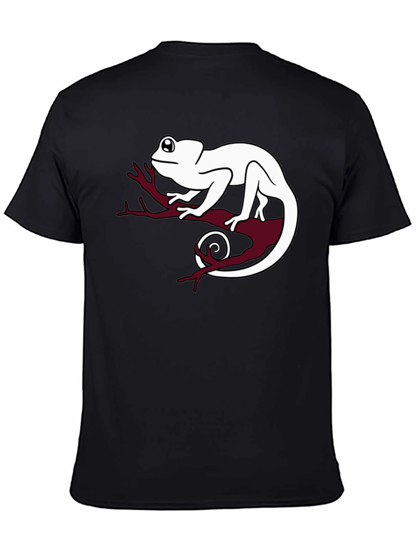Chameleon Graphic T-Shirt - Cool Reptile Design