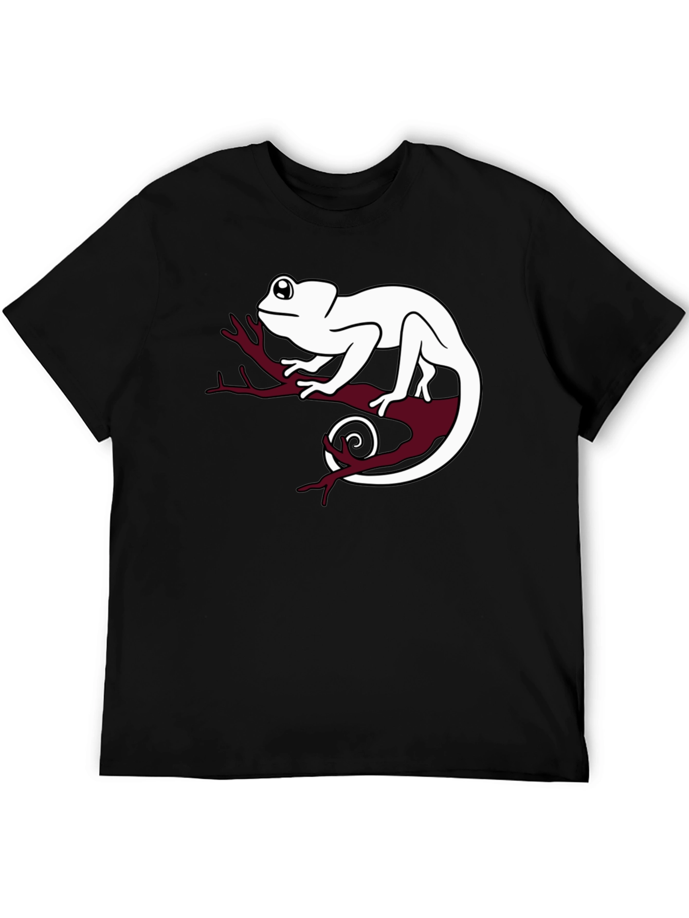 Chameleon Graphic T-Shirt - Cool Reptile Design