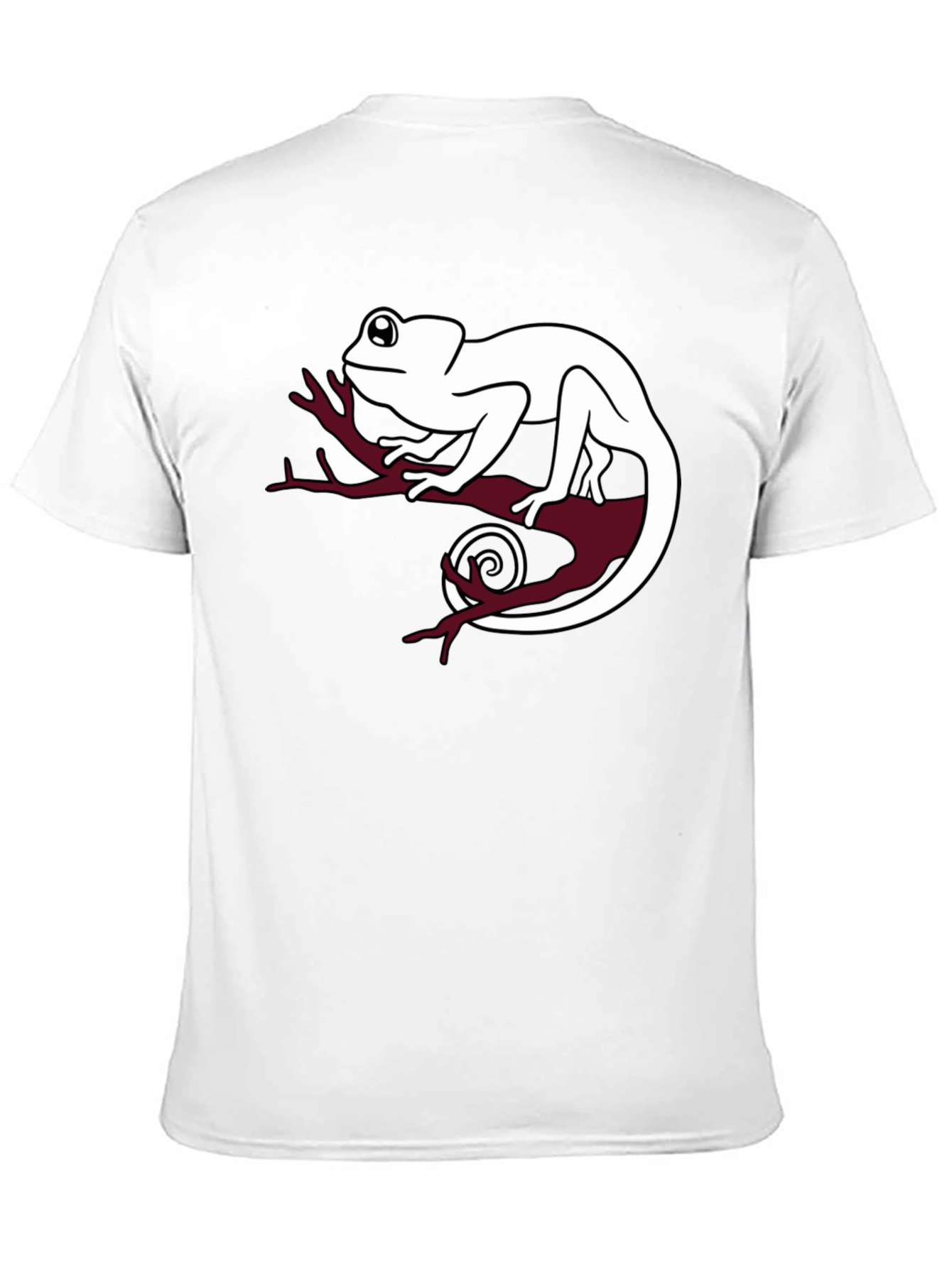 Chameleon Graphic T-Shirt - Cool Reptile Design