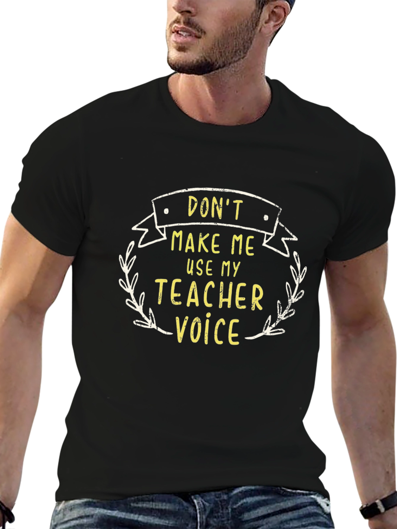 Teacher Voice T-Shirt Funny School Tee