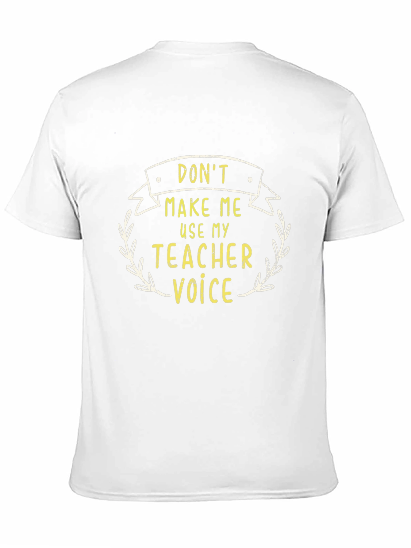 Teacher Voice T-Shirt Funny School Tee