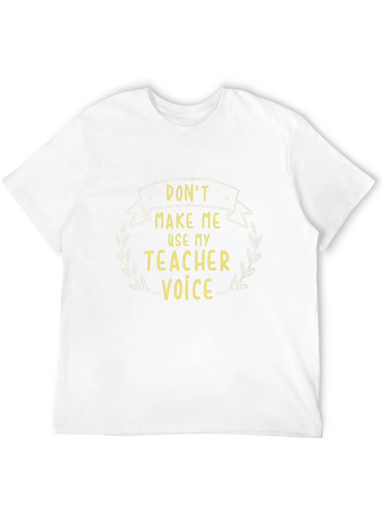 Teacher Voice T-Shirt Funny School Tee