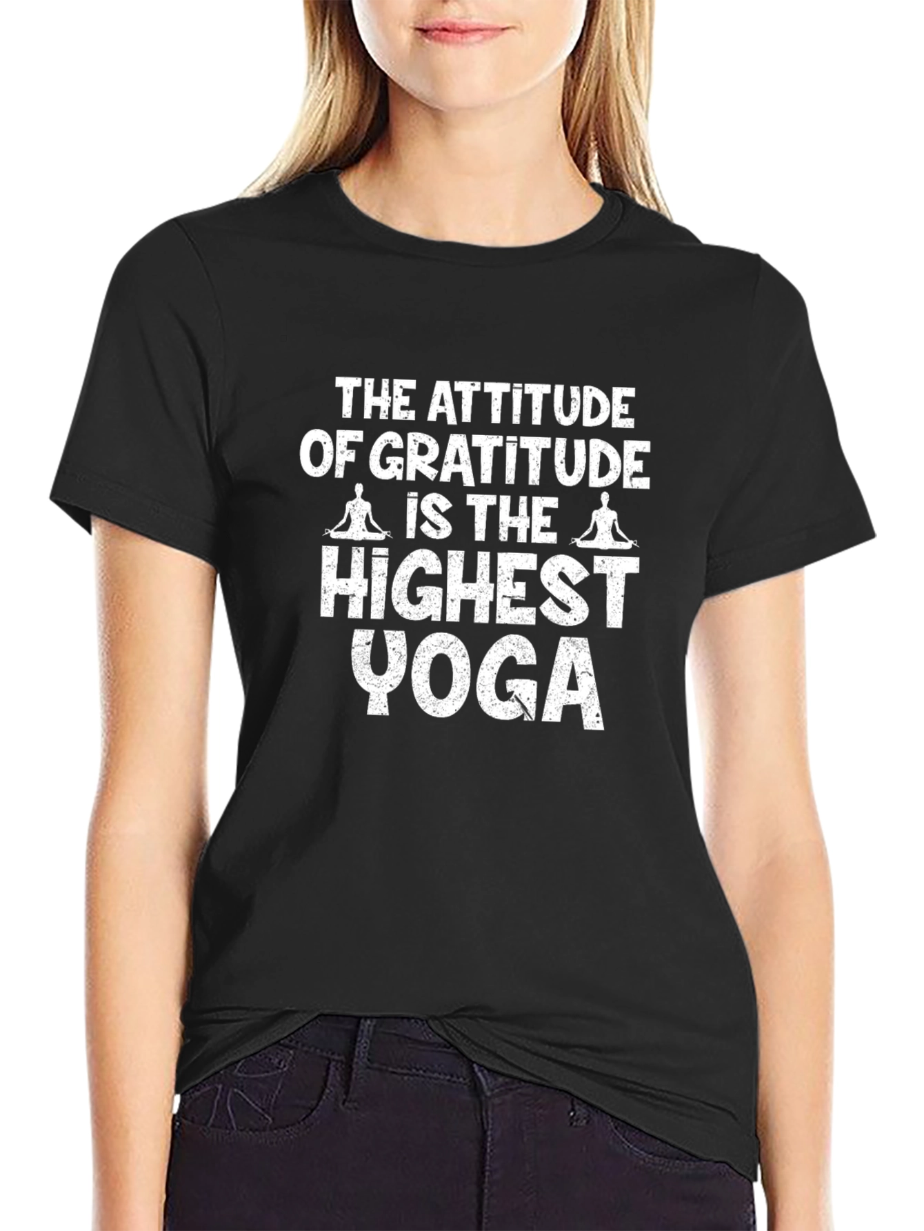 Gratitude Yoga T-Shirt - Meditation Tee