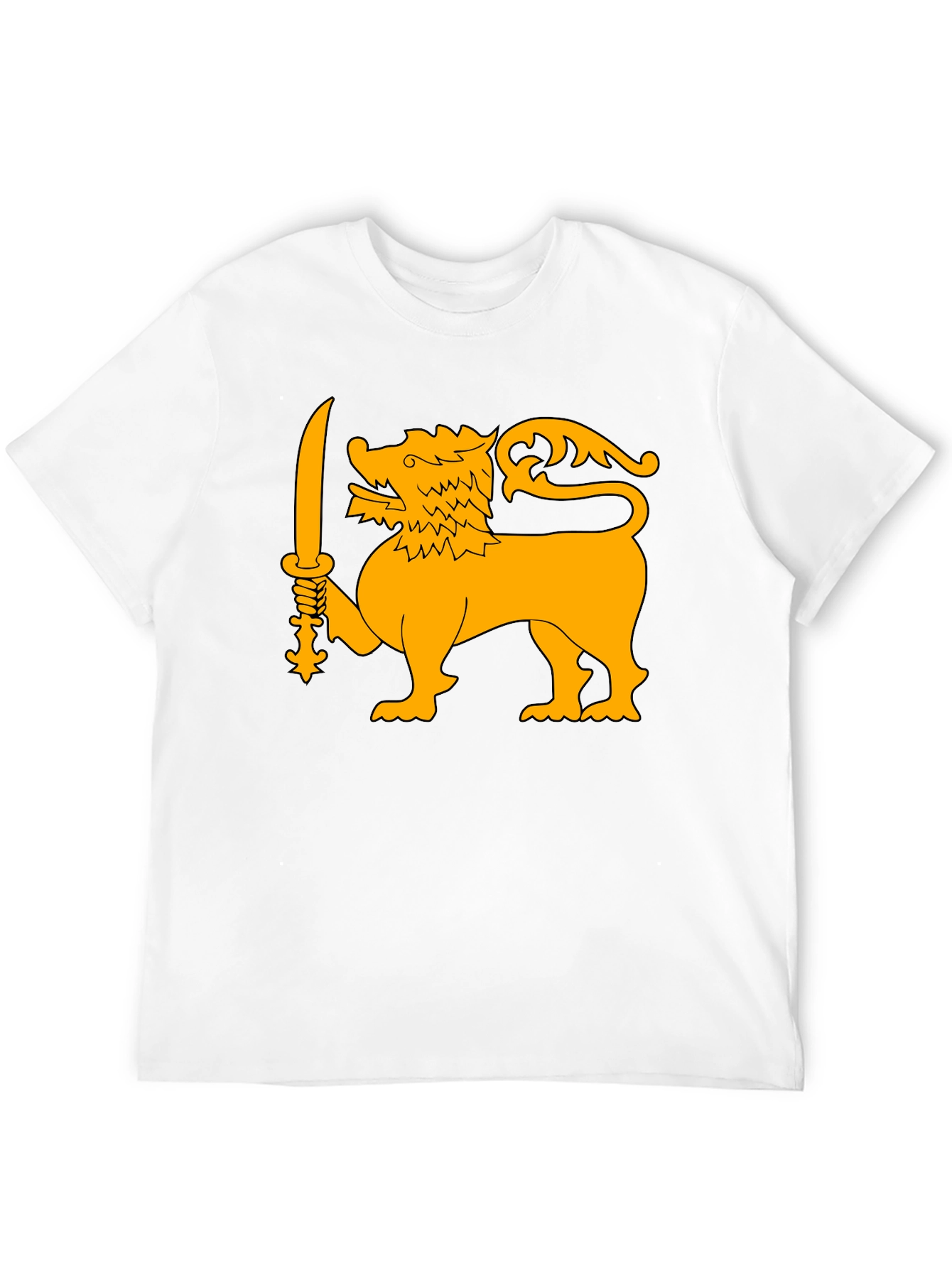 Sri Lanka Lion Flag T-Shirt - Bold Graphic Tee