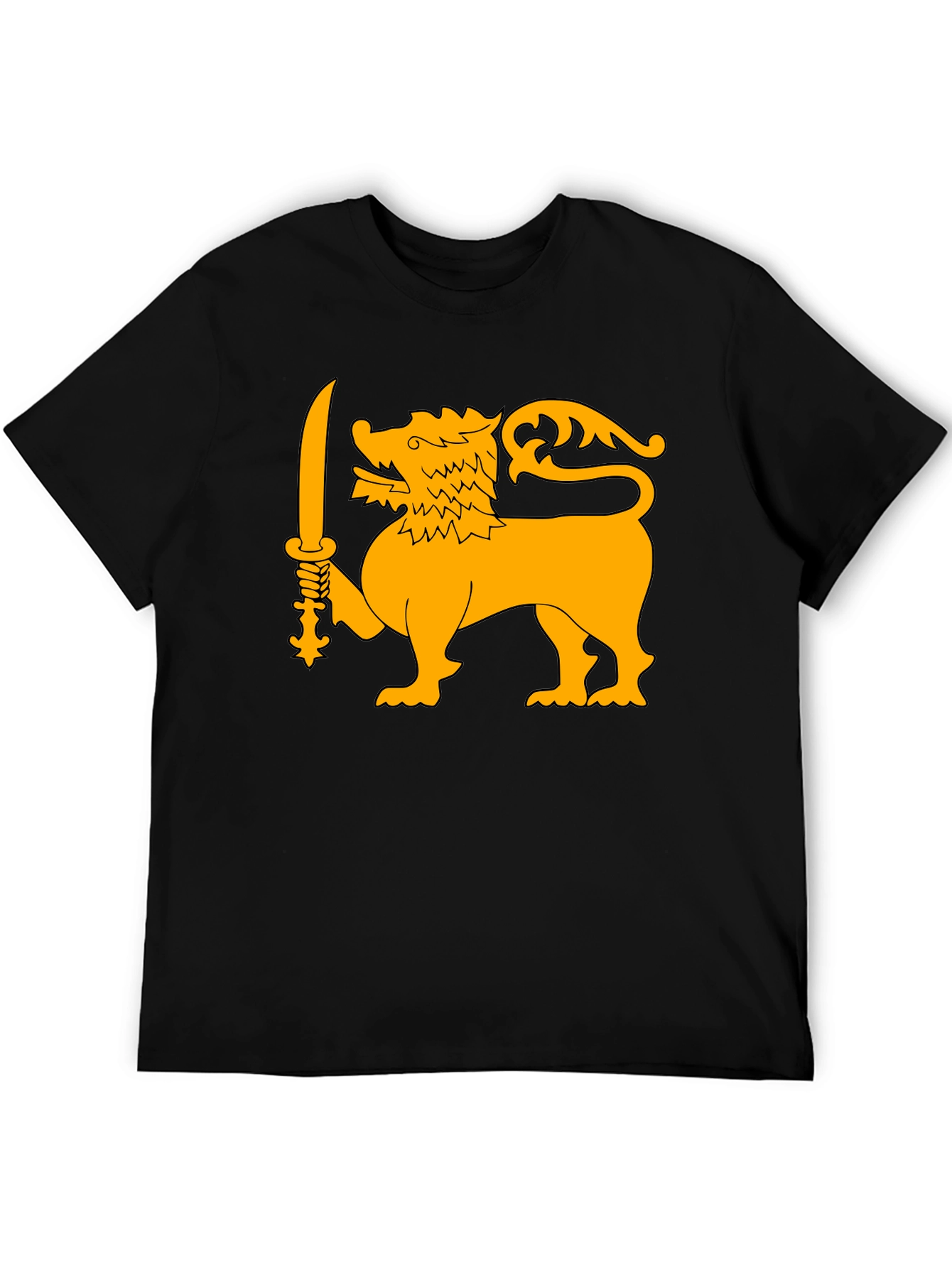 Sri Lanka Lion Flag T-Shirt - Bold Graphic Tee