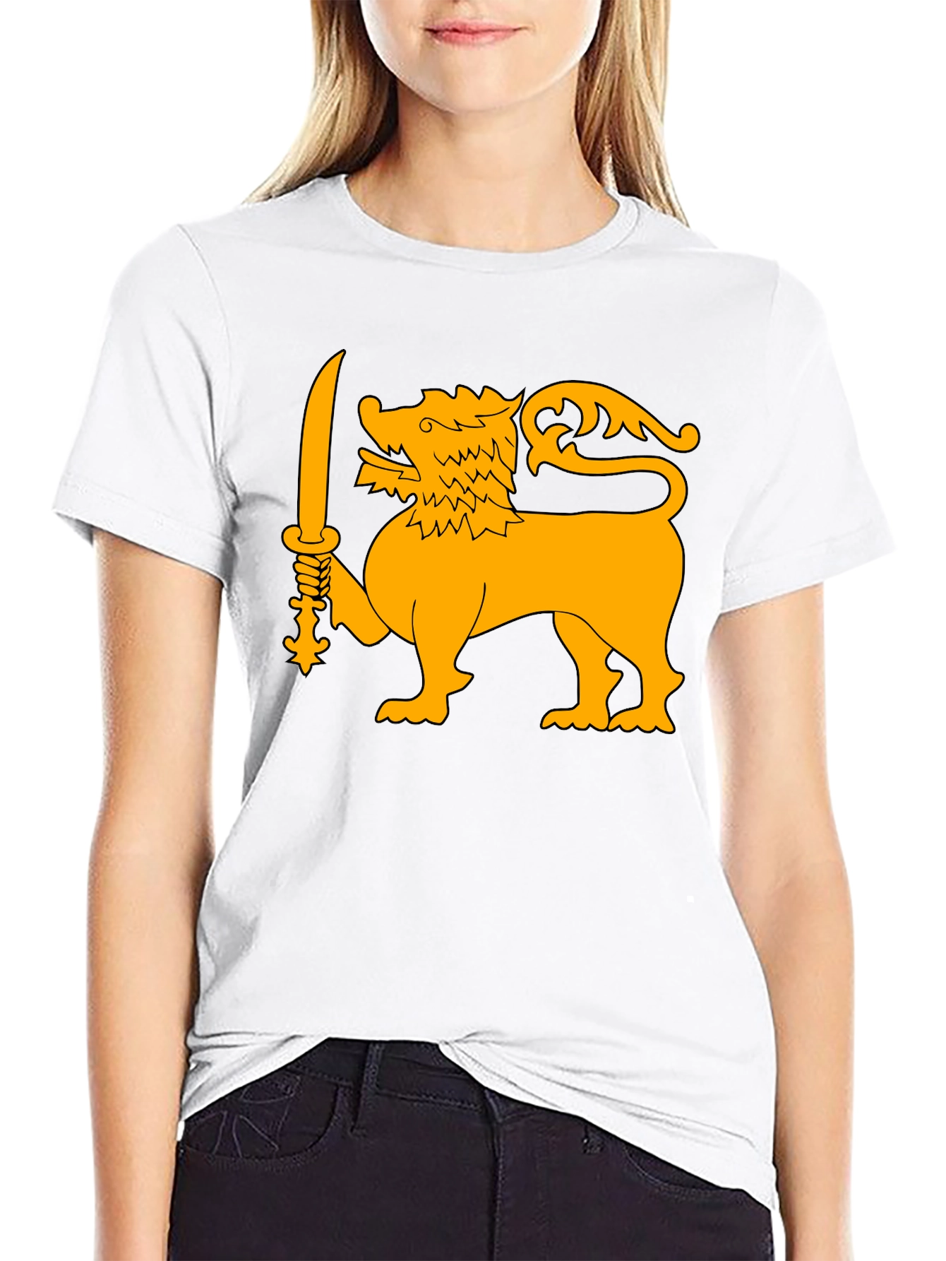 Sri Lanka Lion Flag T-Shirt - Bold Graphic Tee