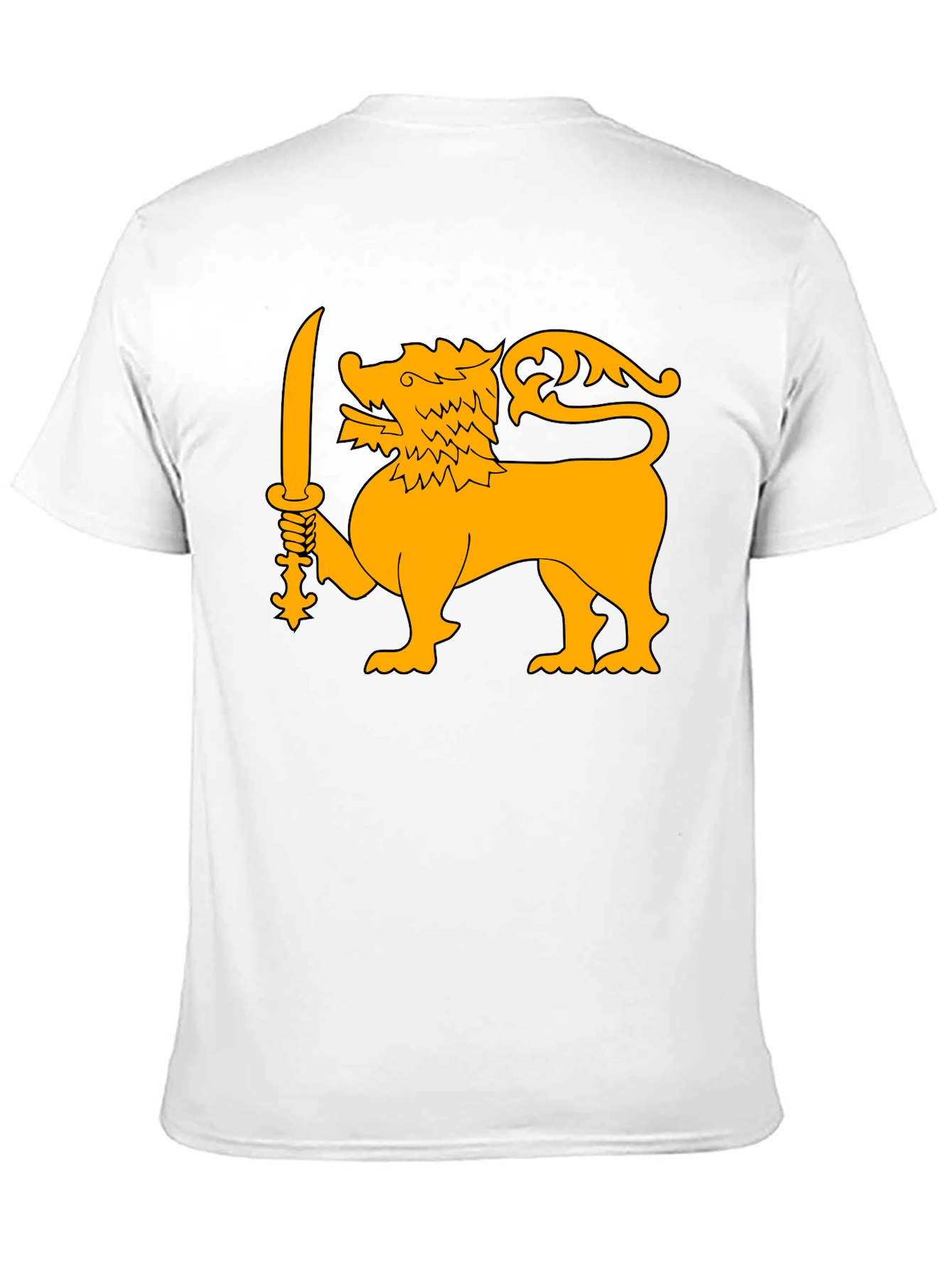 Sri Lanka Lion Flag T-Shirt - Bold Graphic Tee