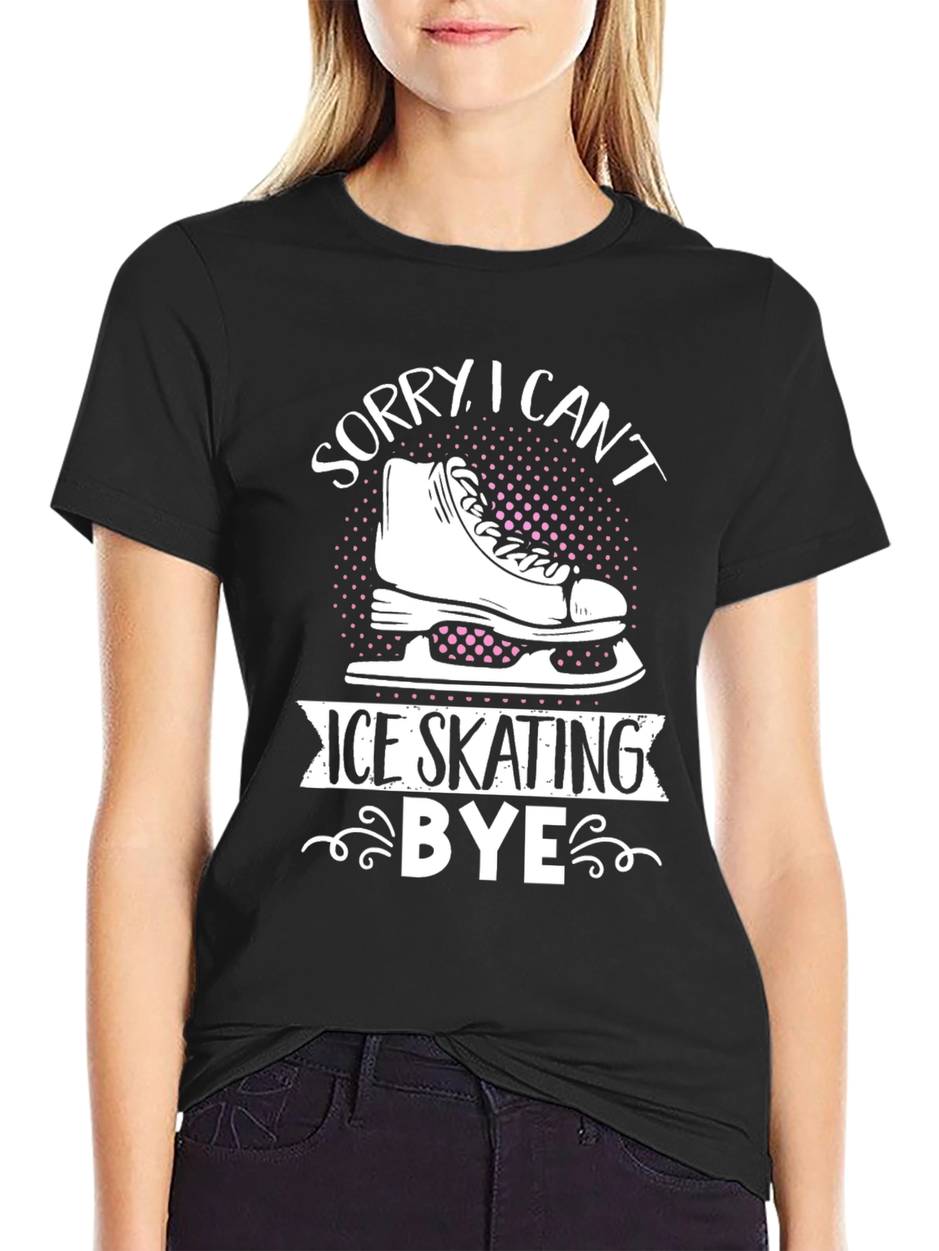Sorry I Cant Ice Skating Bye T-Shirt