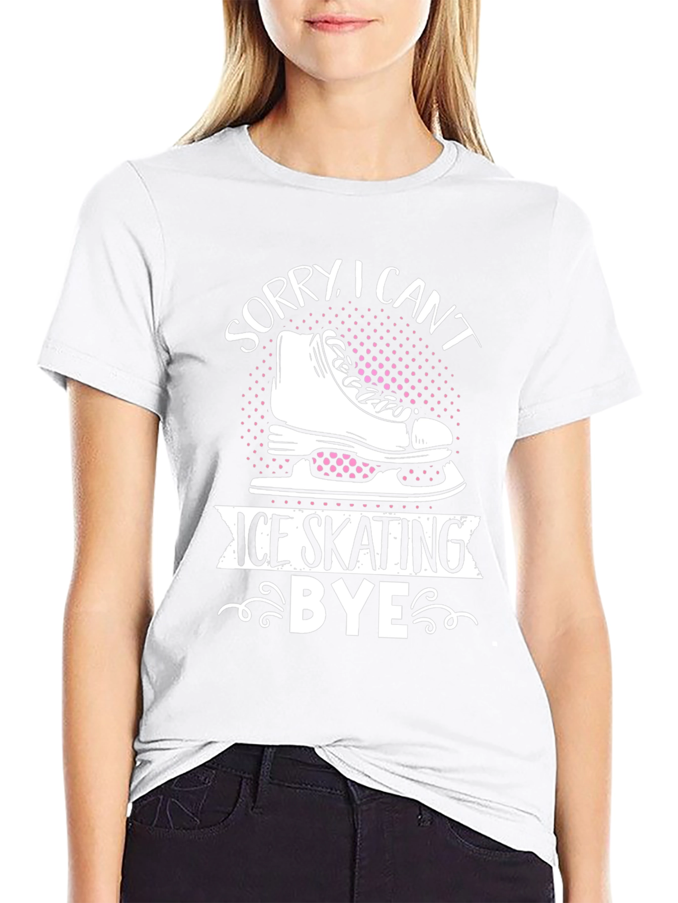 Sorry I Cant Ice Skating Bye T-Shirt