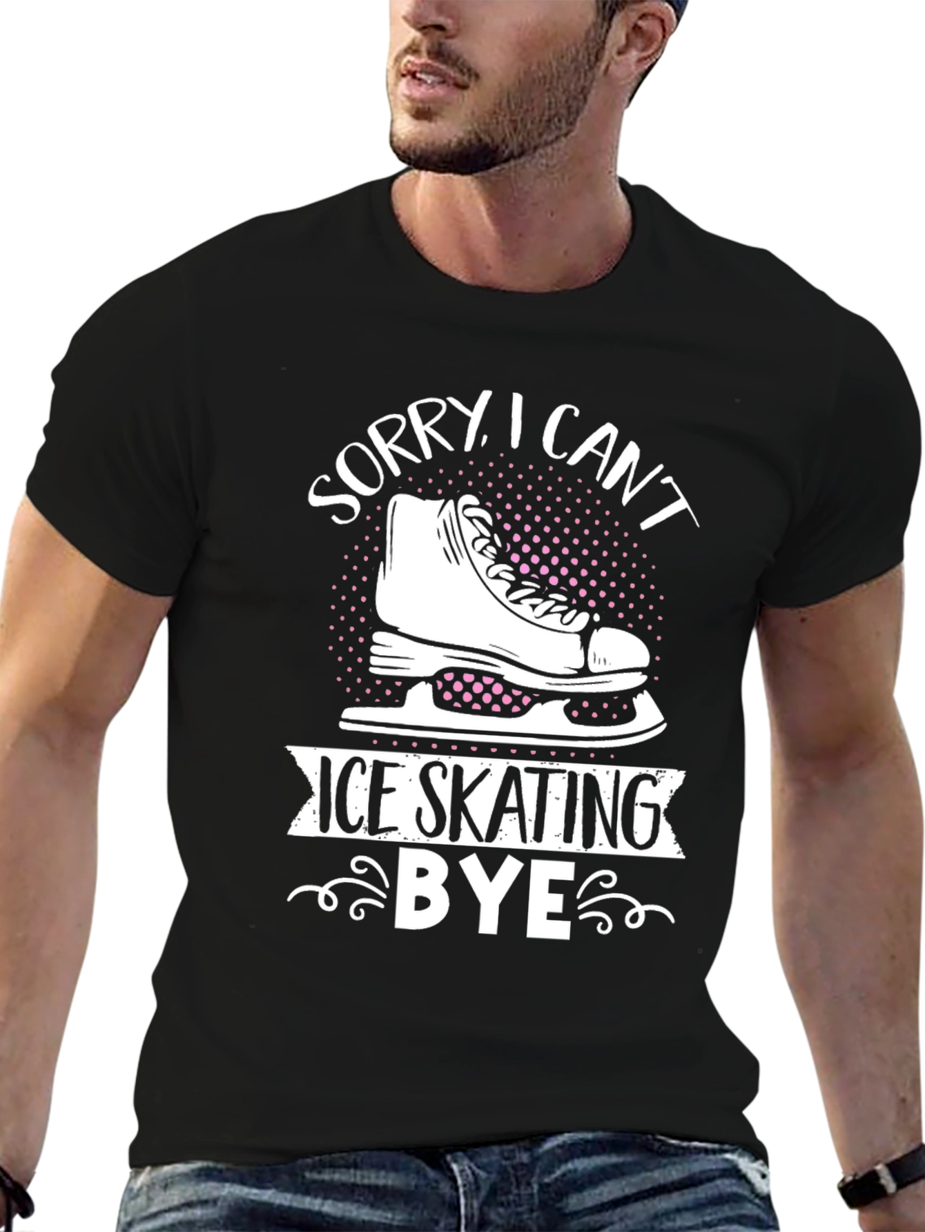 Sorry I Cant Ice Skating Bye T-Shirt