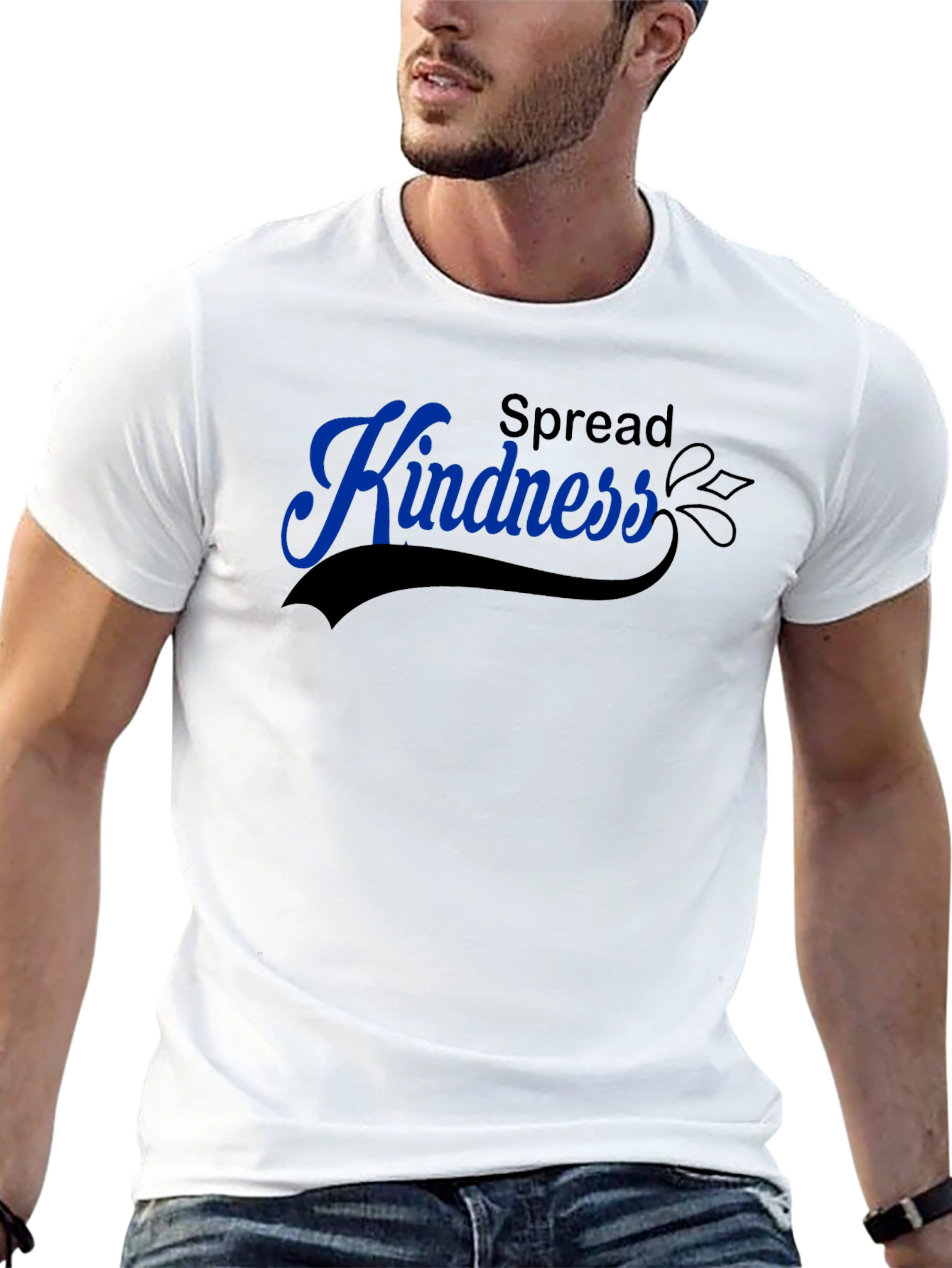 Spread Kindness T-Shirt - Classic Black Tee