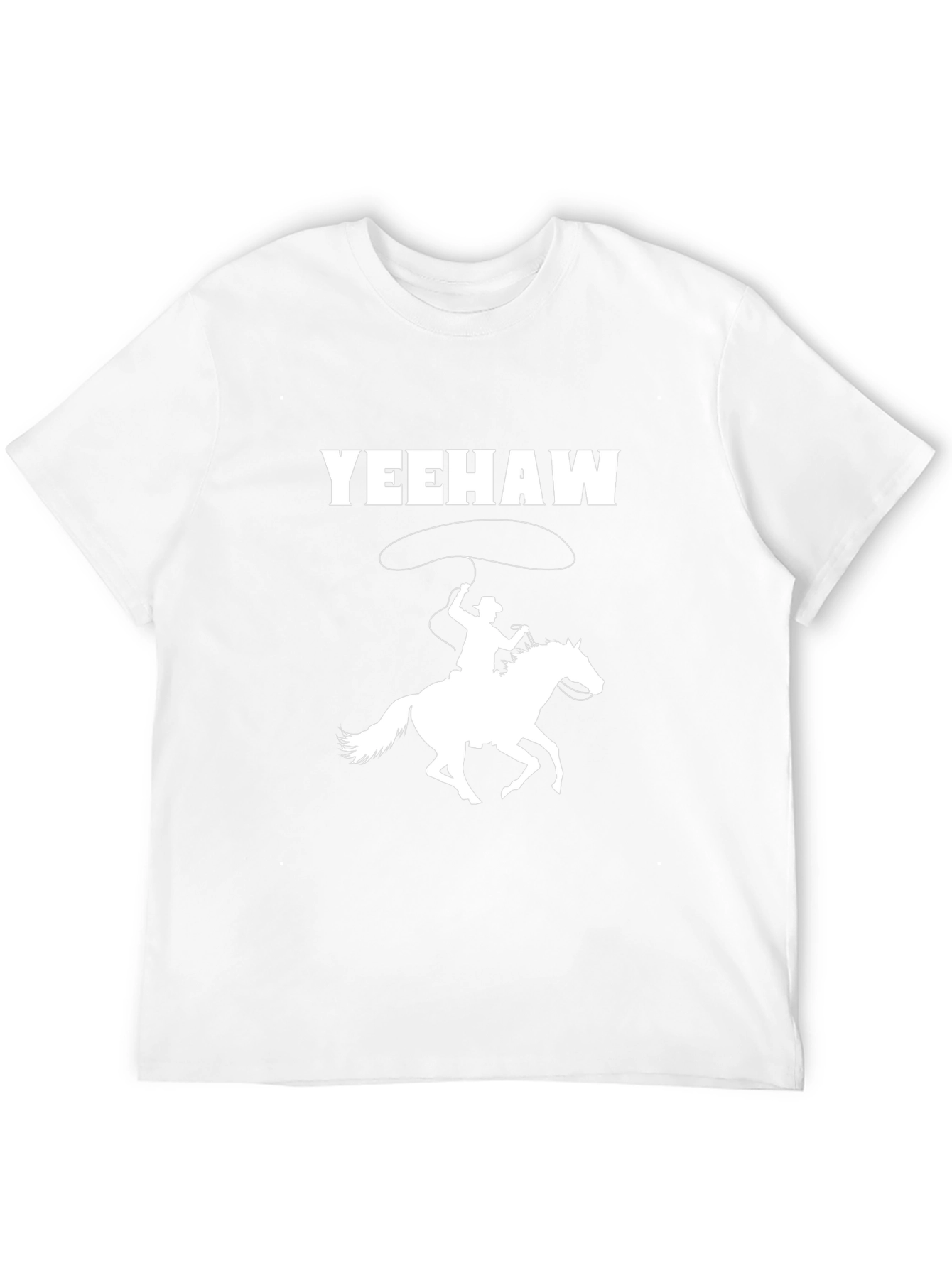 Yeehaw Cowboy Graphic Tee - Western Style