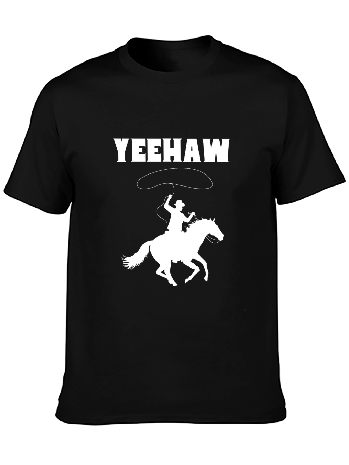 Yeehaw Cowboy Graphic Tee - Western Style