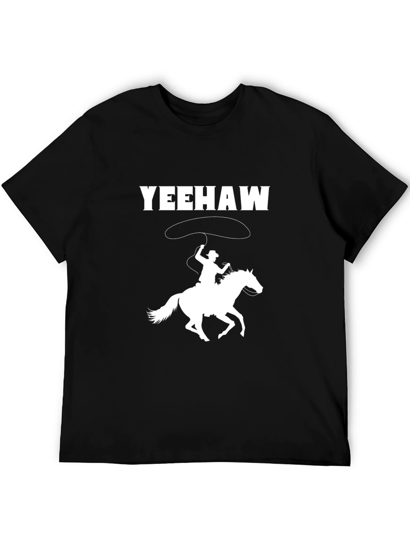 Yeehaw Cowboy Graphic Tee - Western Style