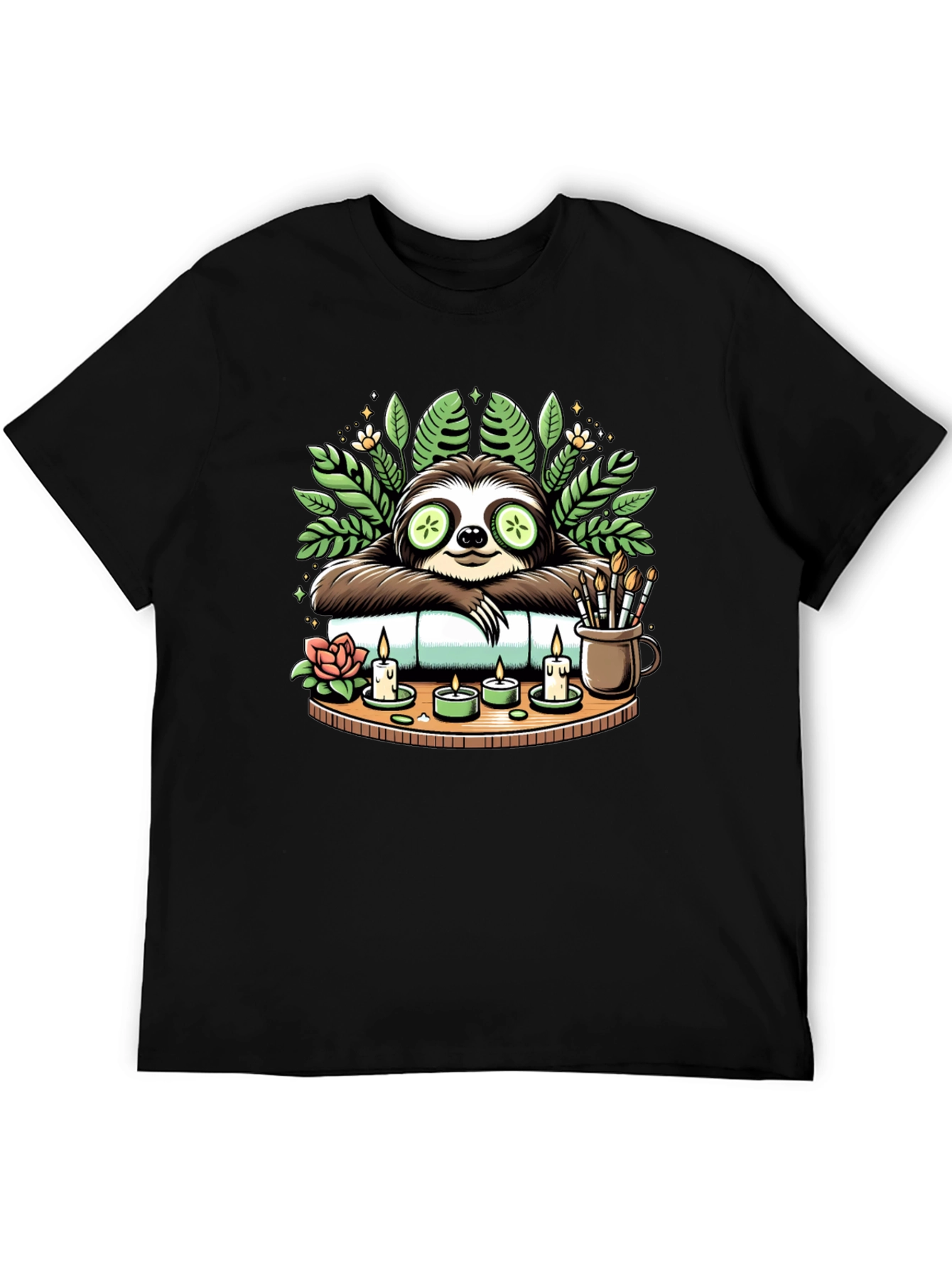 Relaxing Sloth Spa Day T-Shirt
