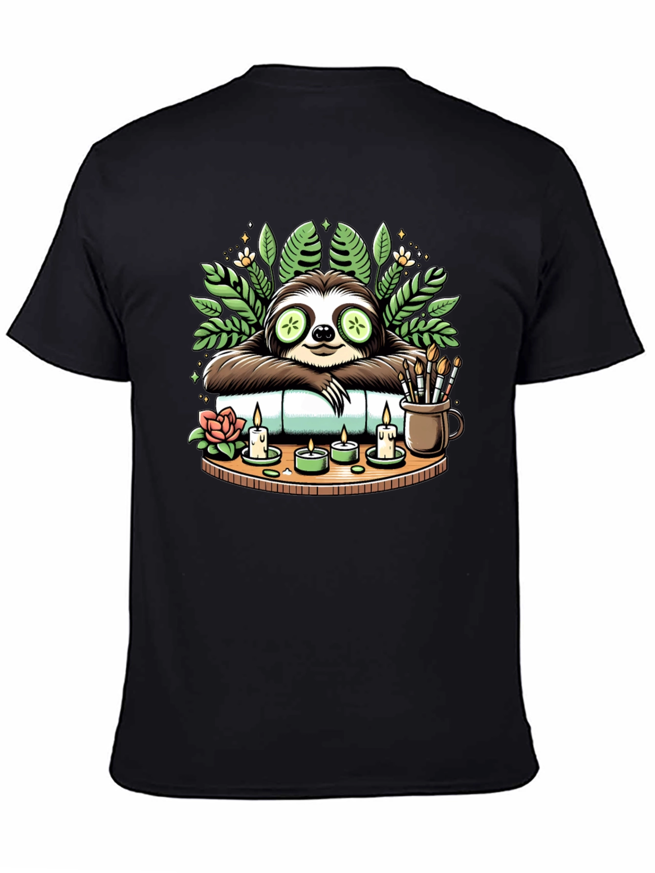Relaxing Sloth Spa Day T-Shirt