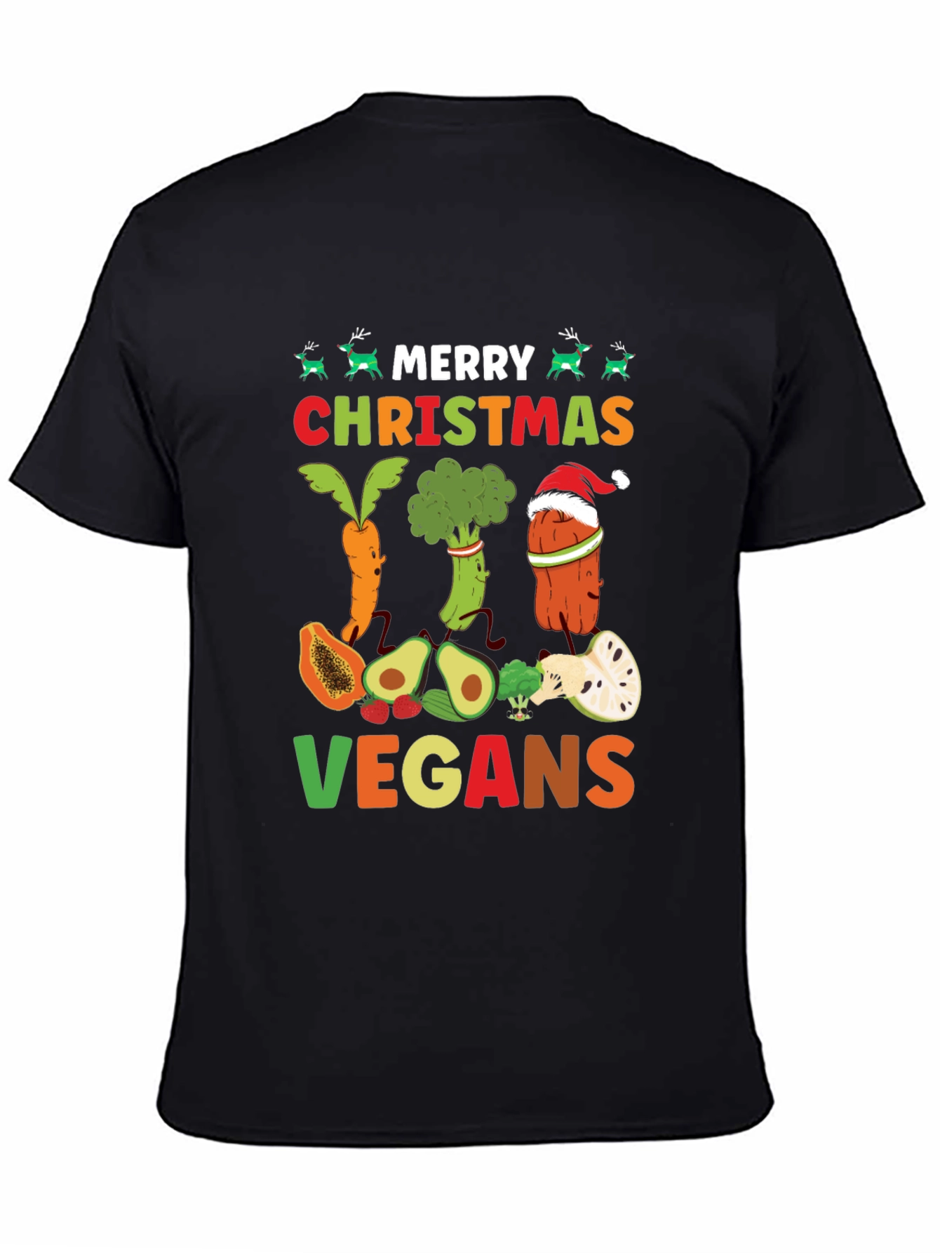 Merry Christmas Vegan T-Shirt