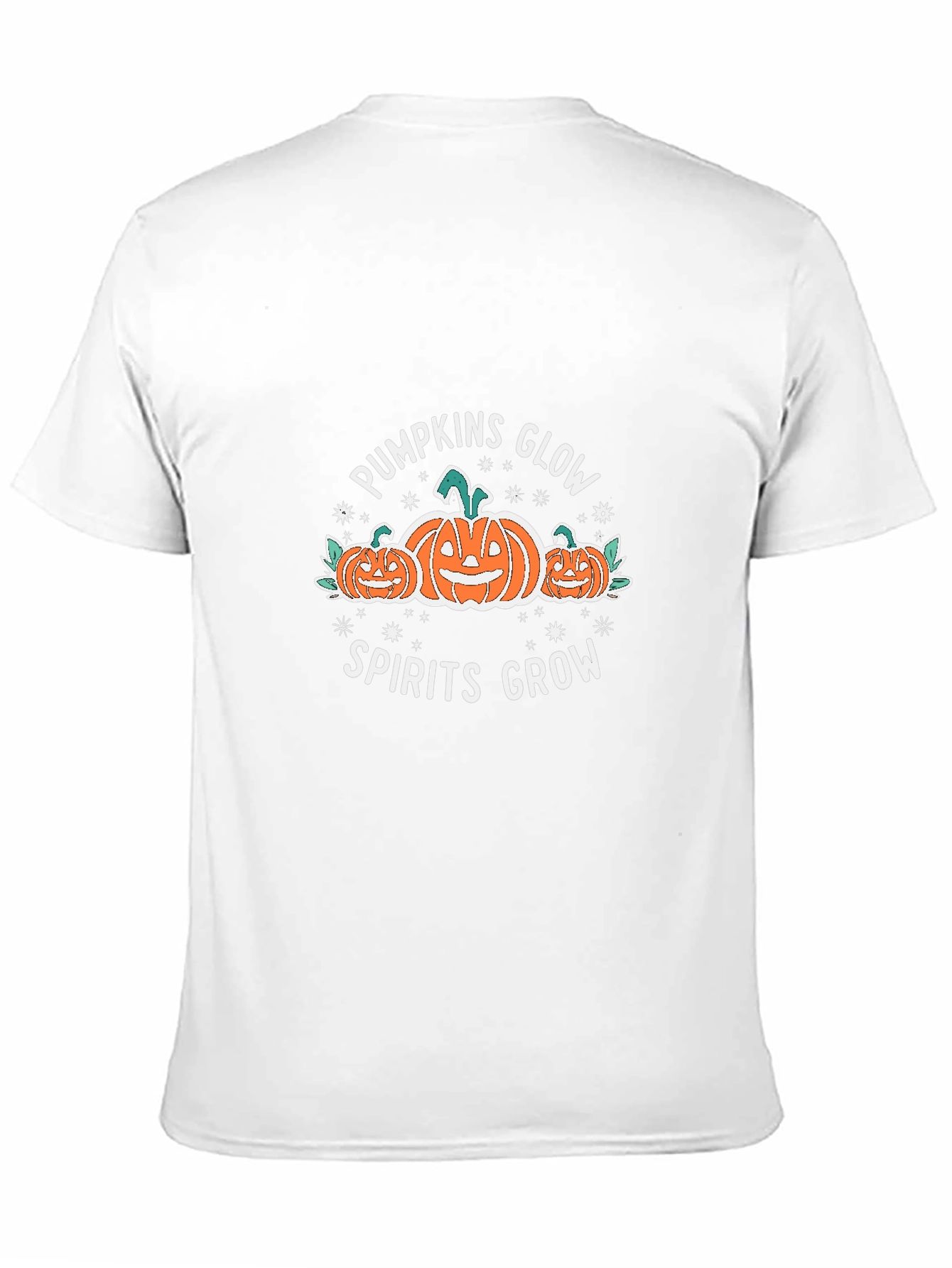Pumpkins Glow Halloween Black T-Shirt