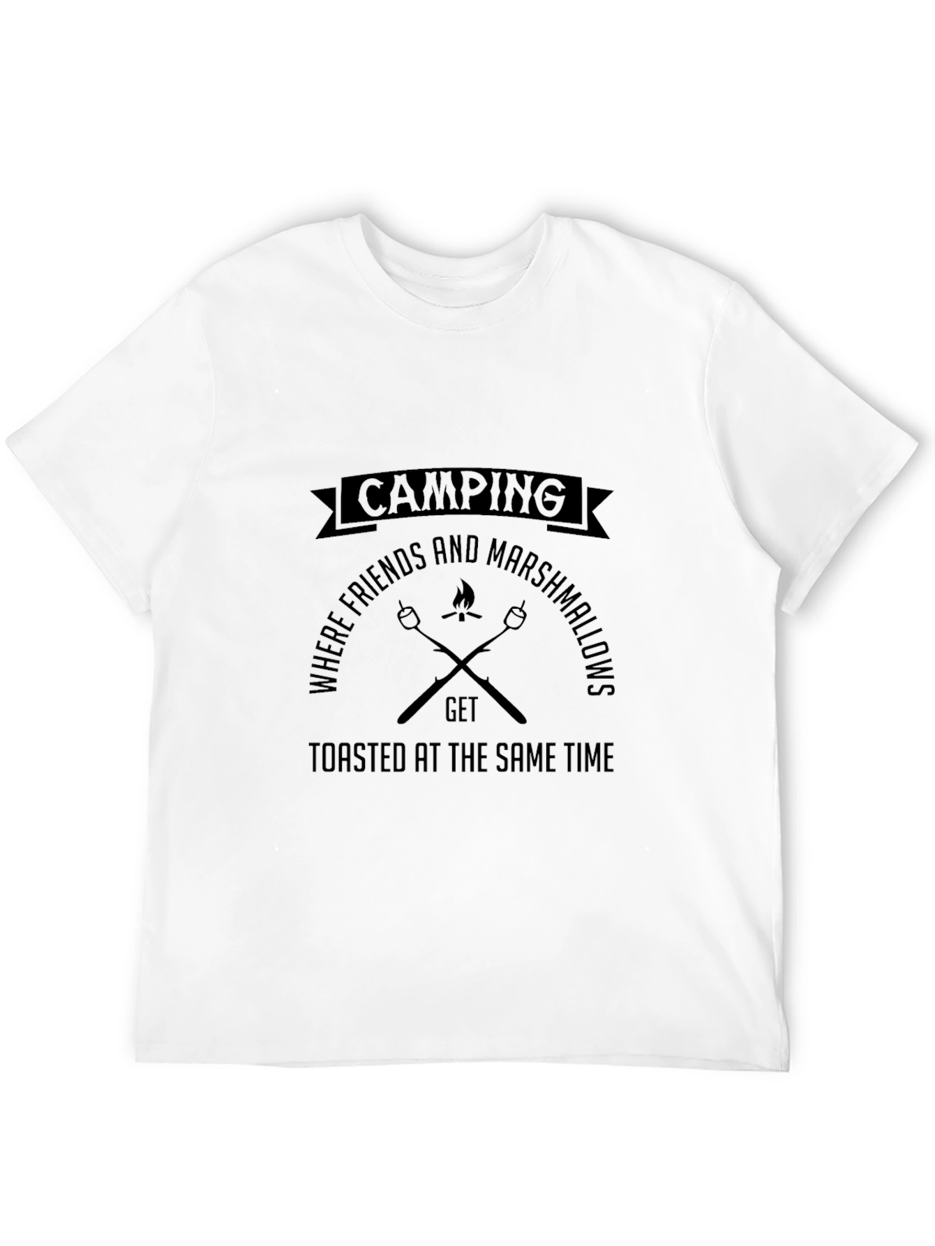 Camping Friends & Marshmallows T-Shirt