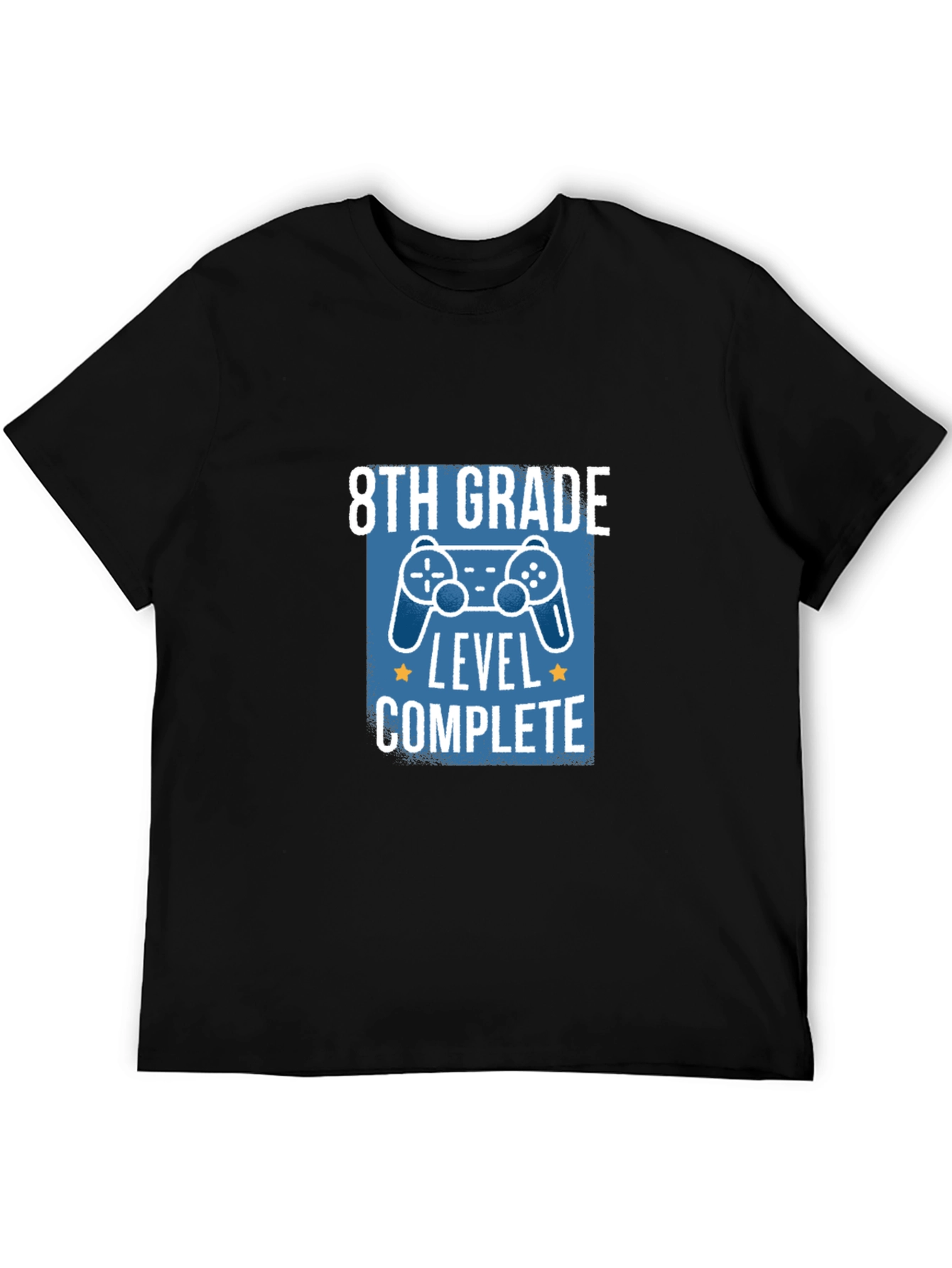 8th Grade Level Complete Black T-Shirt