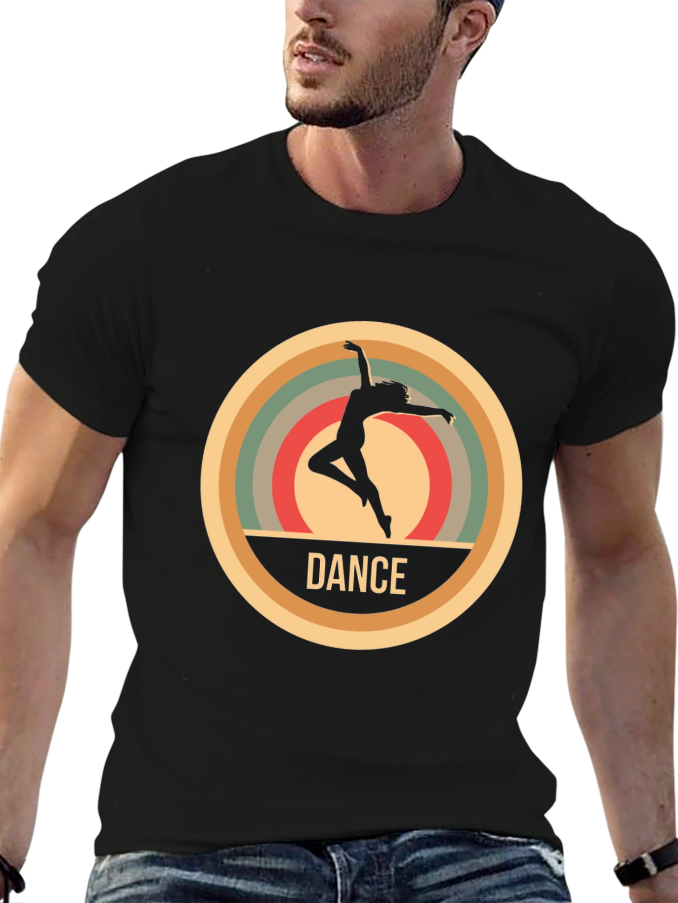 Retro Dance T-Shirt - Classic Dancer Design