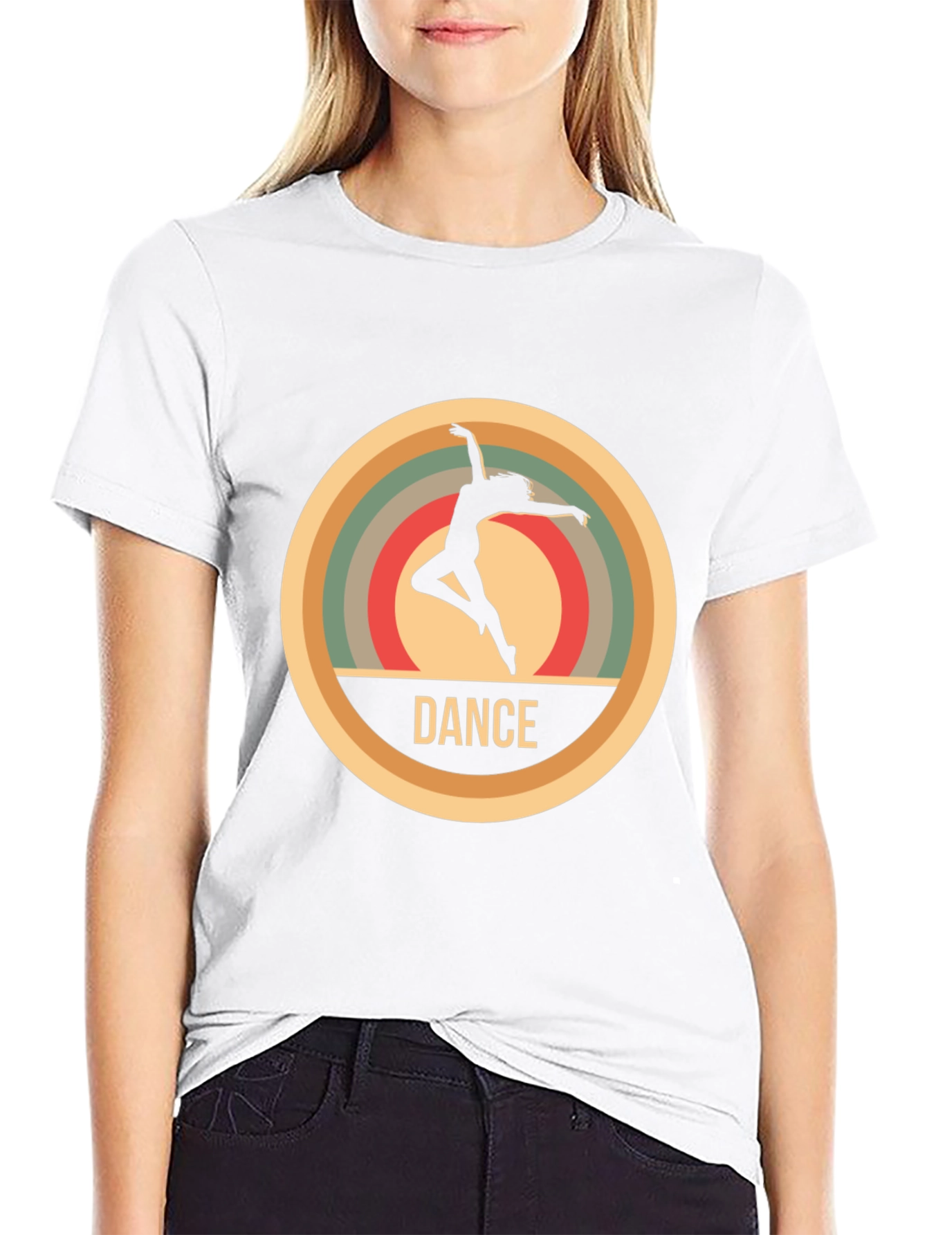 Retro Dance T-Shirt - Classic Dancer Design