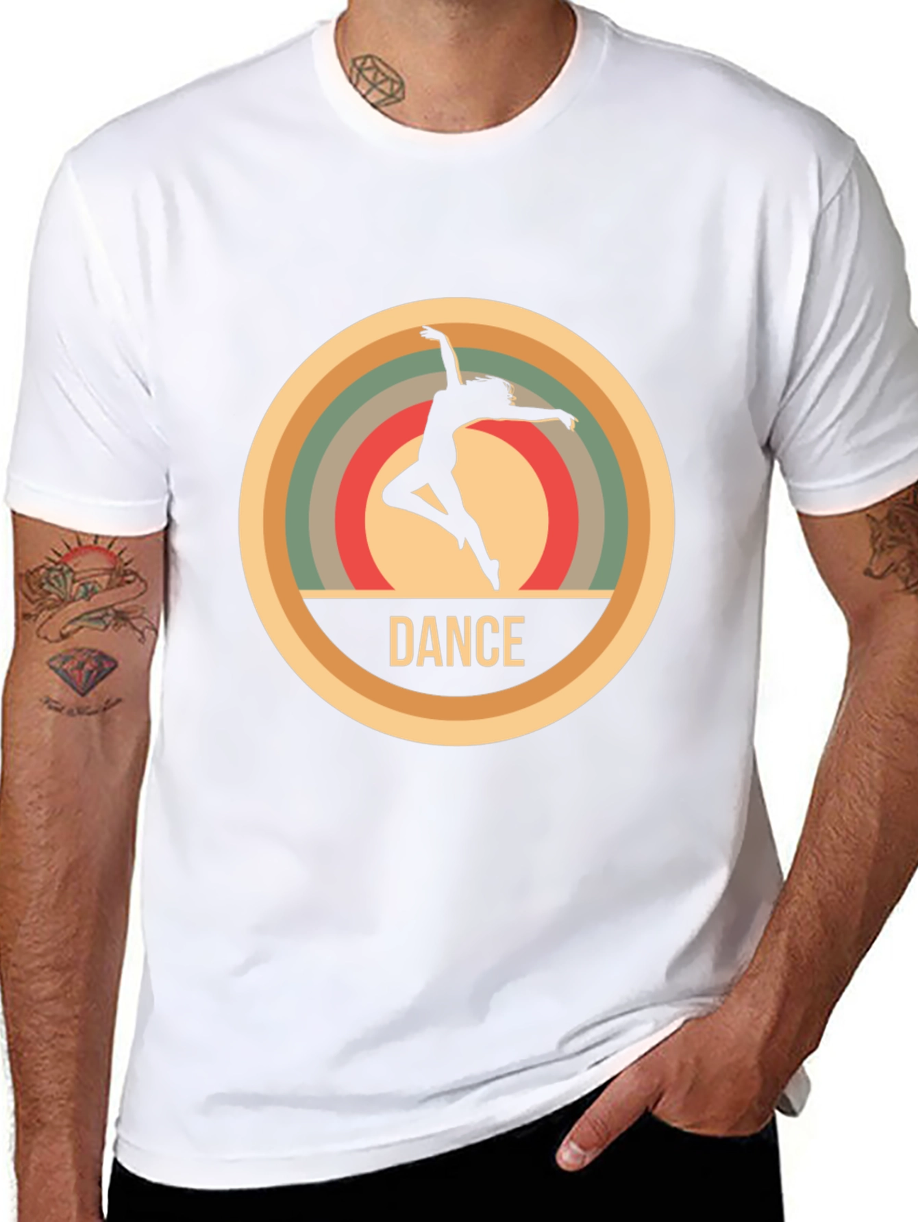 Retro Dance T-Shirt - Classic Dancer Design