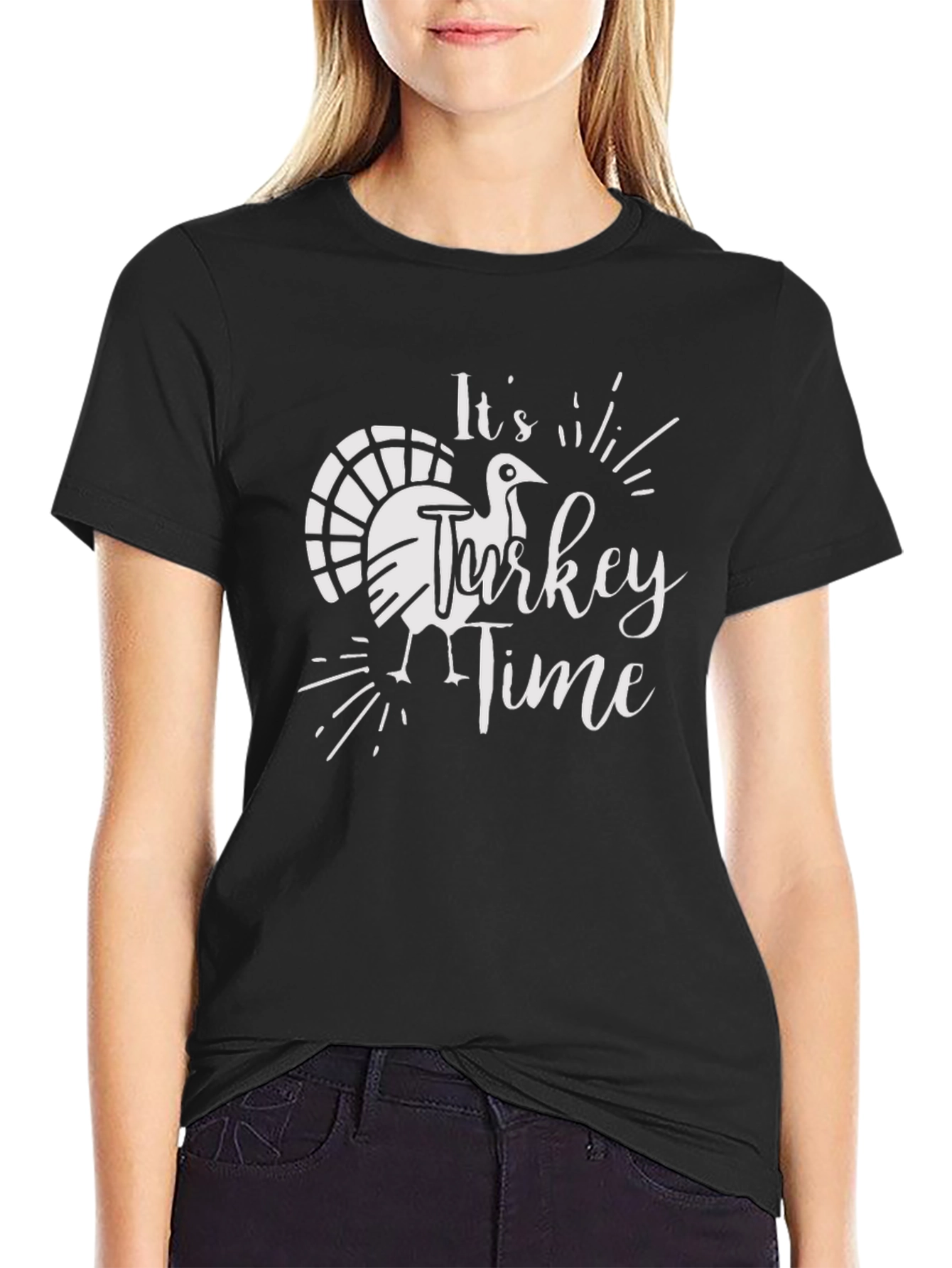Its Turkey Time Graphic T-Shirt