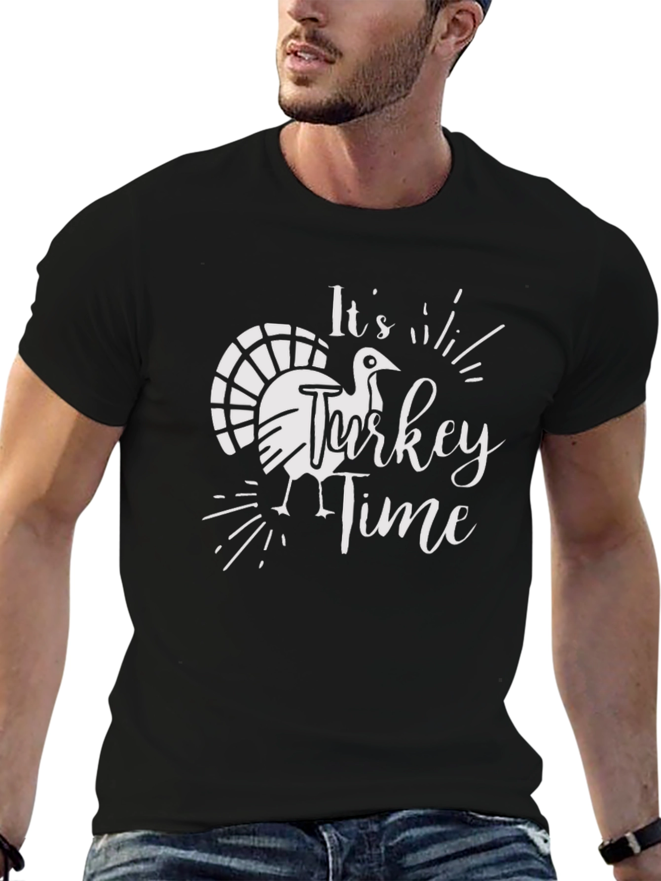 Its Turkey Time Graphic T-Shirt
