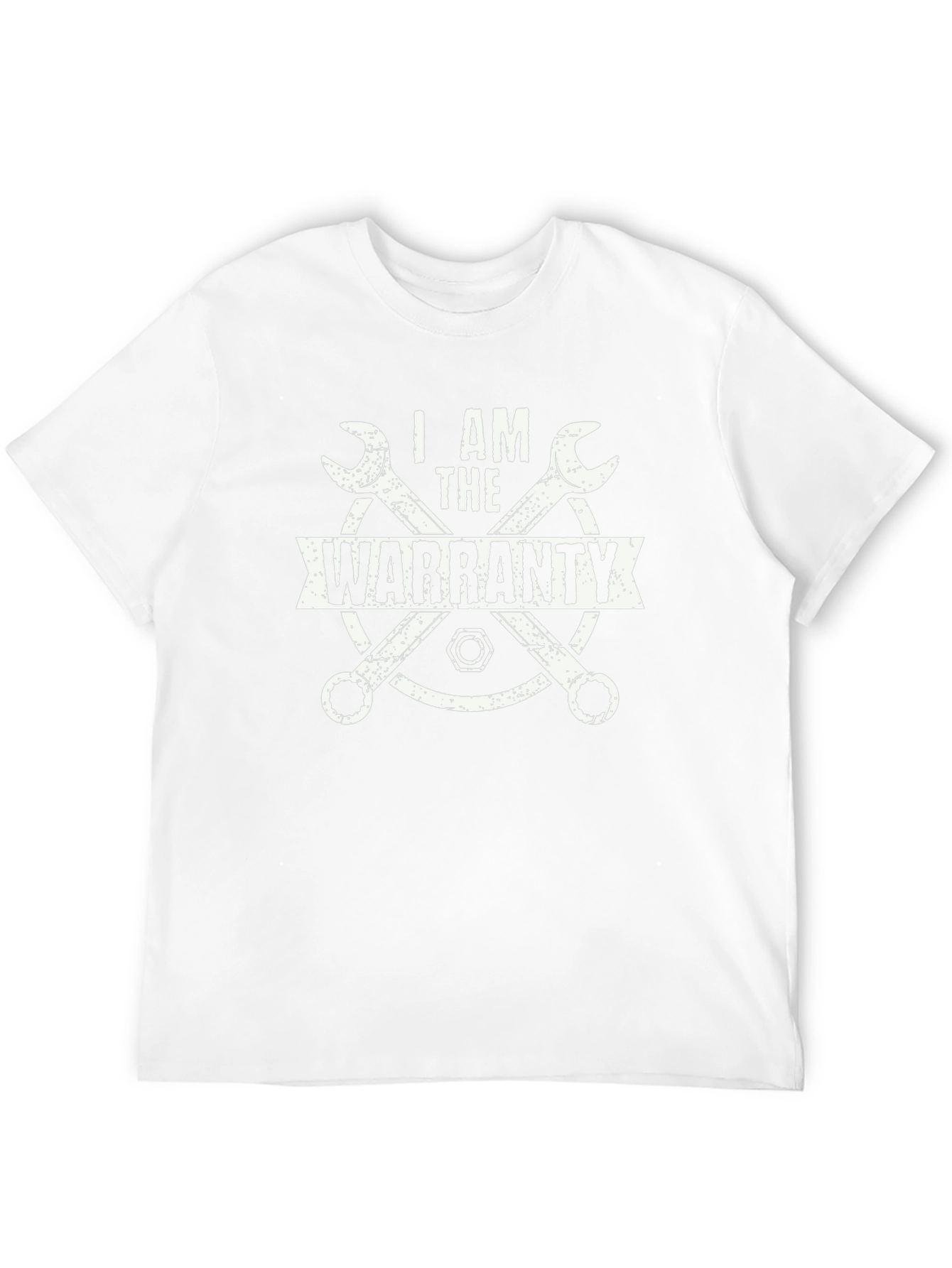 I Am The Warranty Graphic T-Shirt - Black