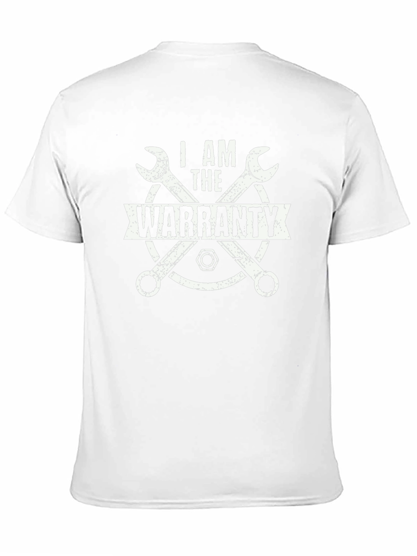 I Am The Warranty Graphic T-Shirt - Black