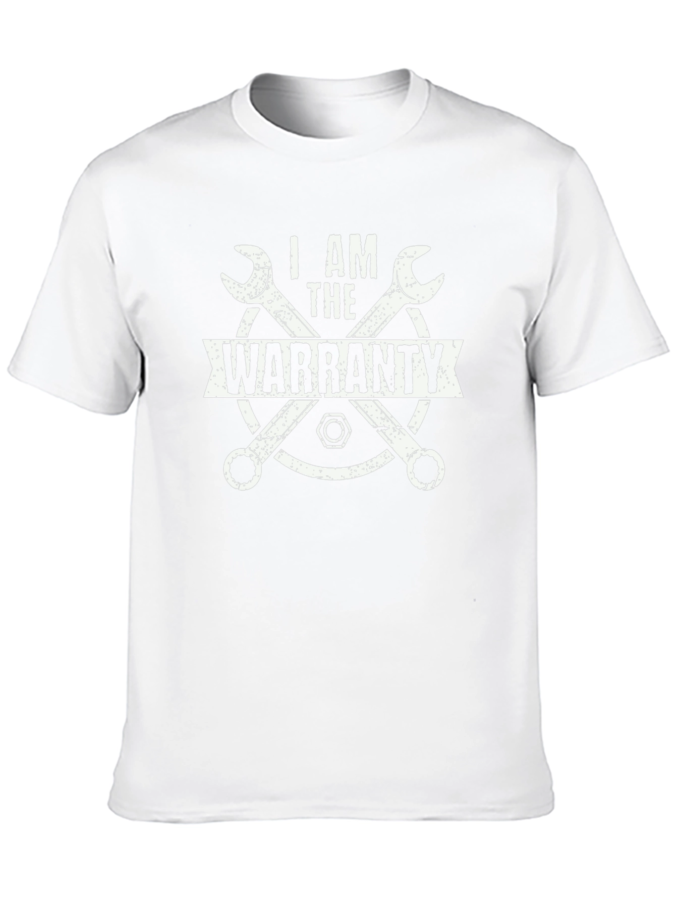 I Am The Warranty Graphic T-Shirt - Black