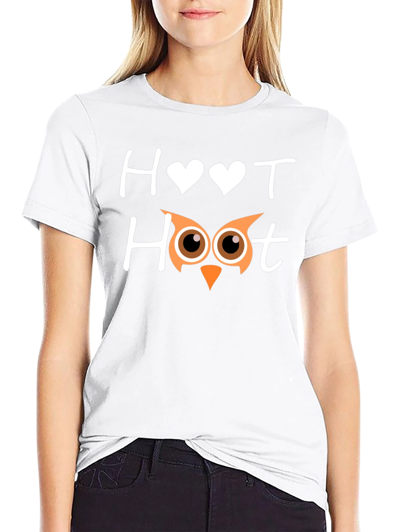 Hoot Owl Graphic Tee - Black T-Shirt