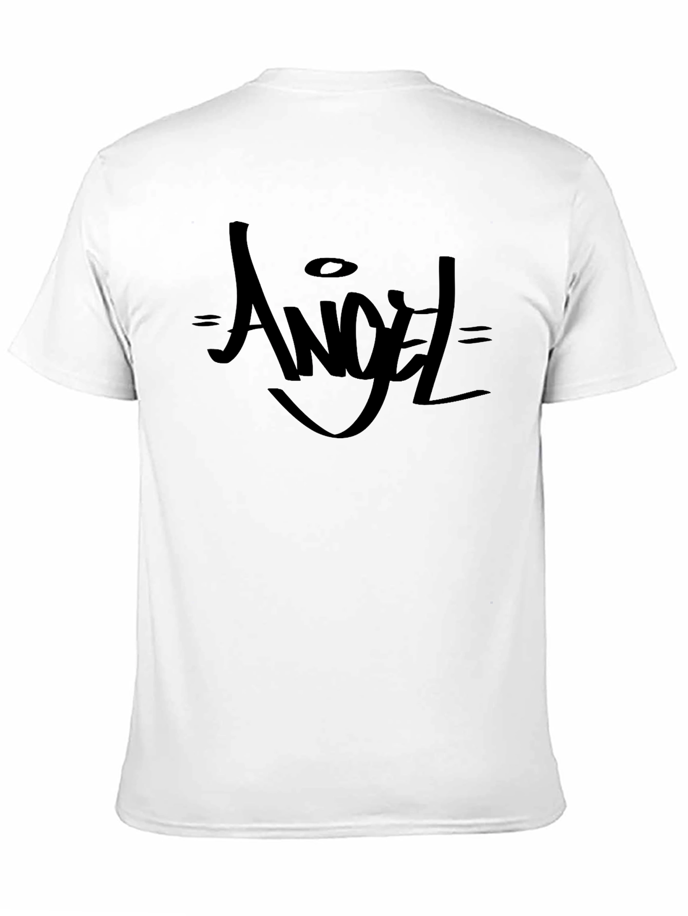 Angel Graphic Black T-Shirt