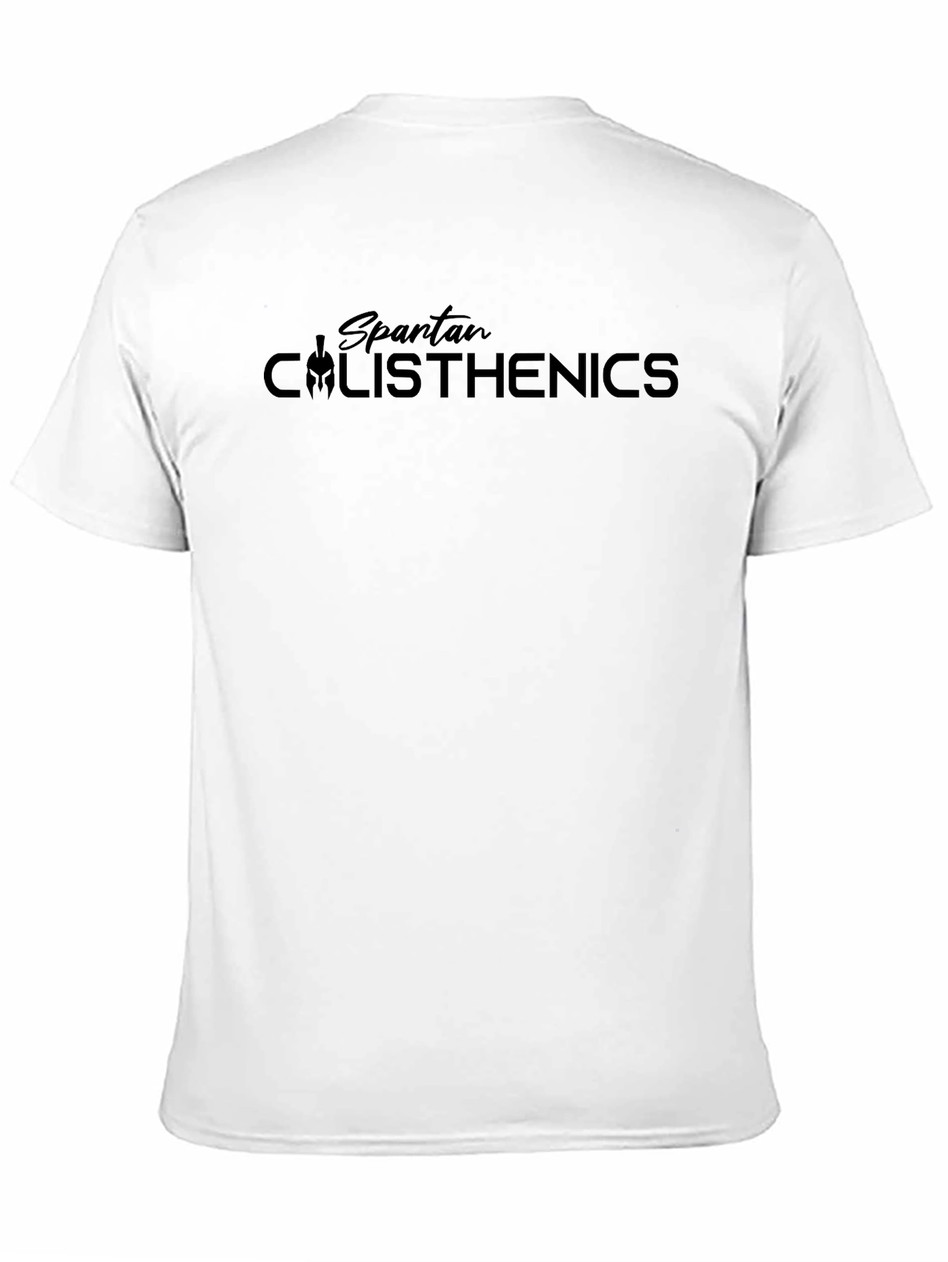 Spartan Calisthenics Mens Black T-Shirt