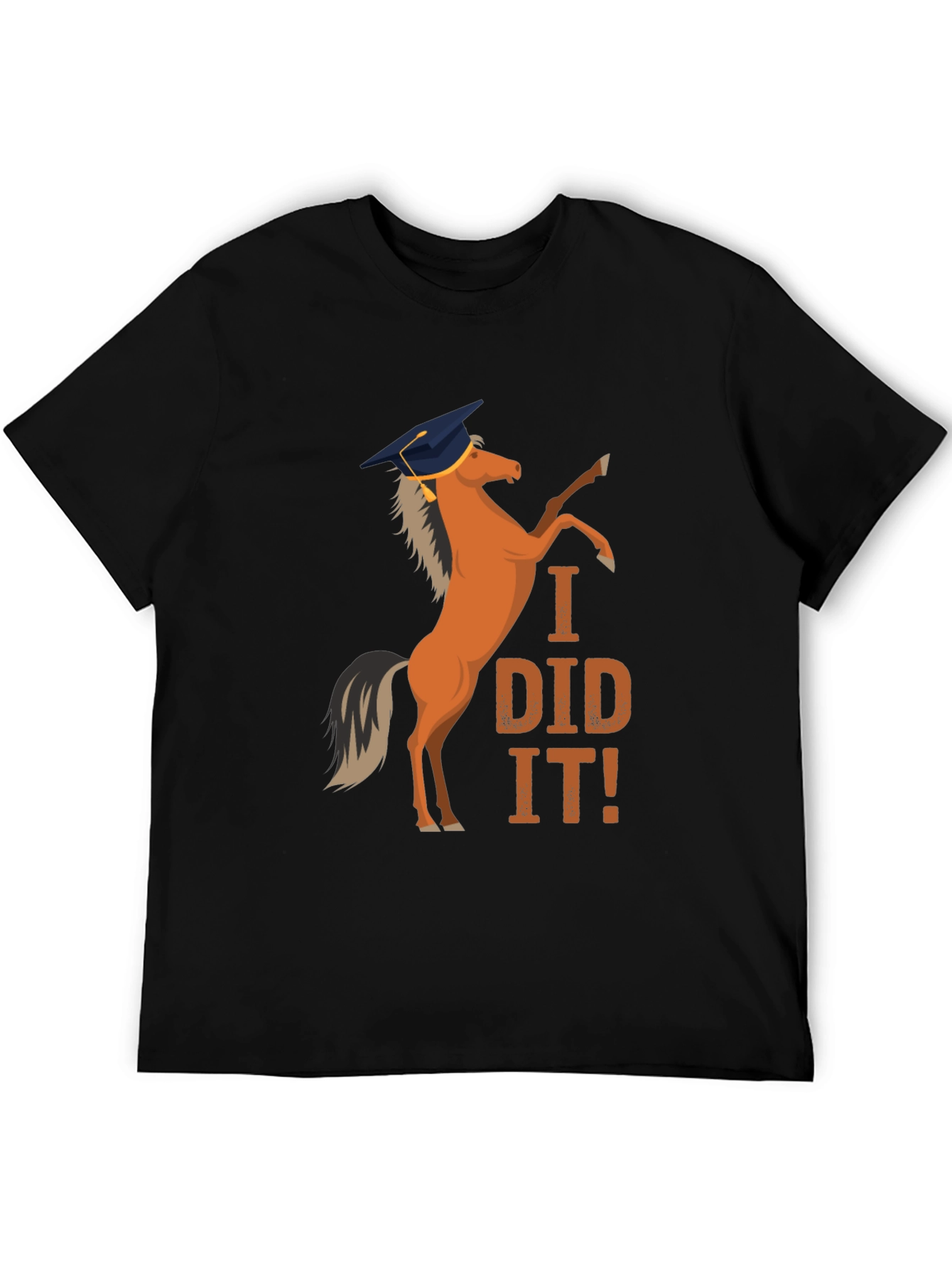 Funny Horse Graduation T-Shirt