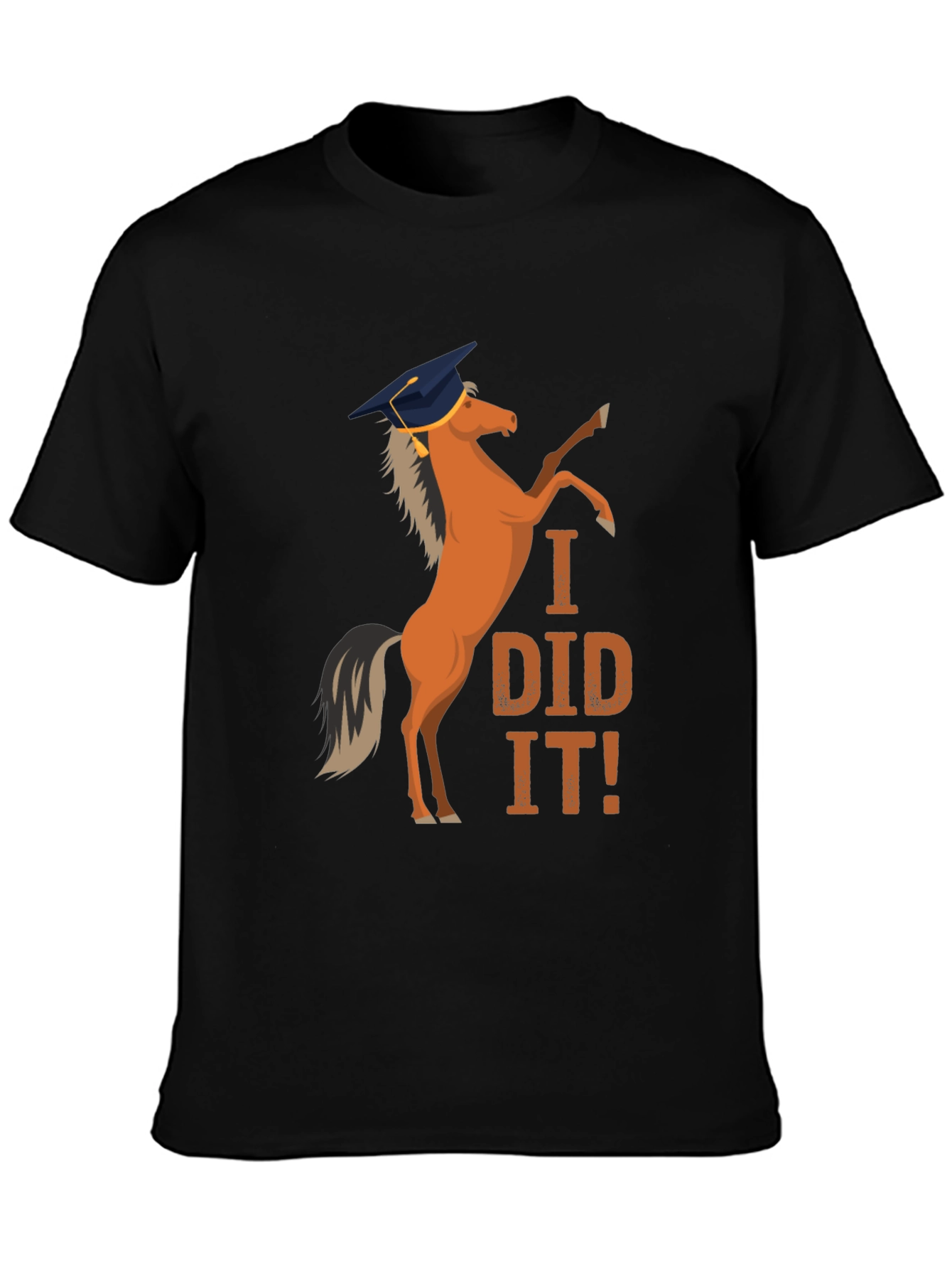 Funny Horse Graduation T-Shirt