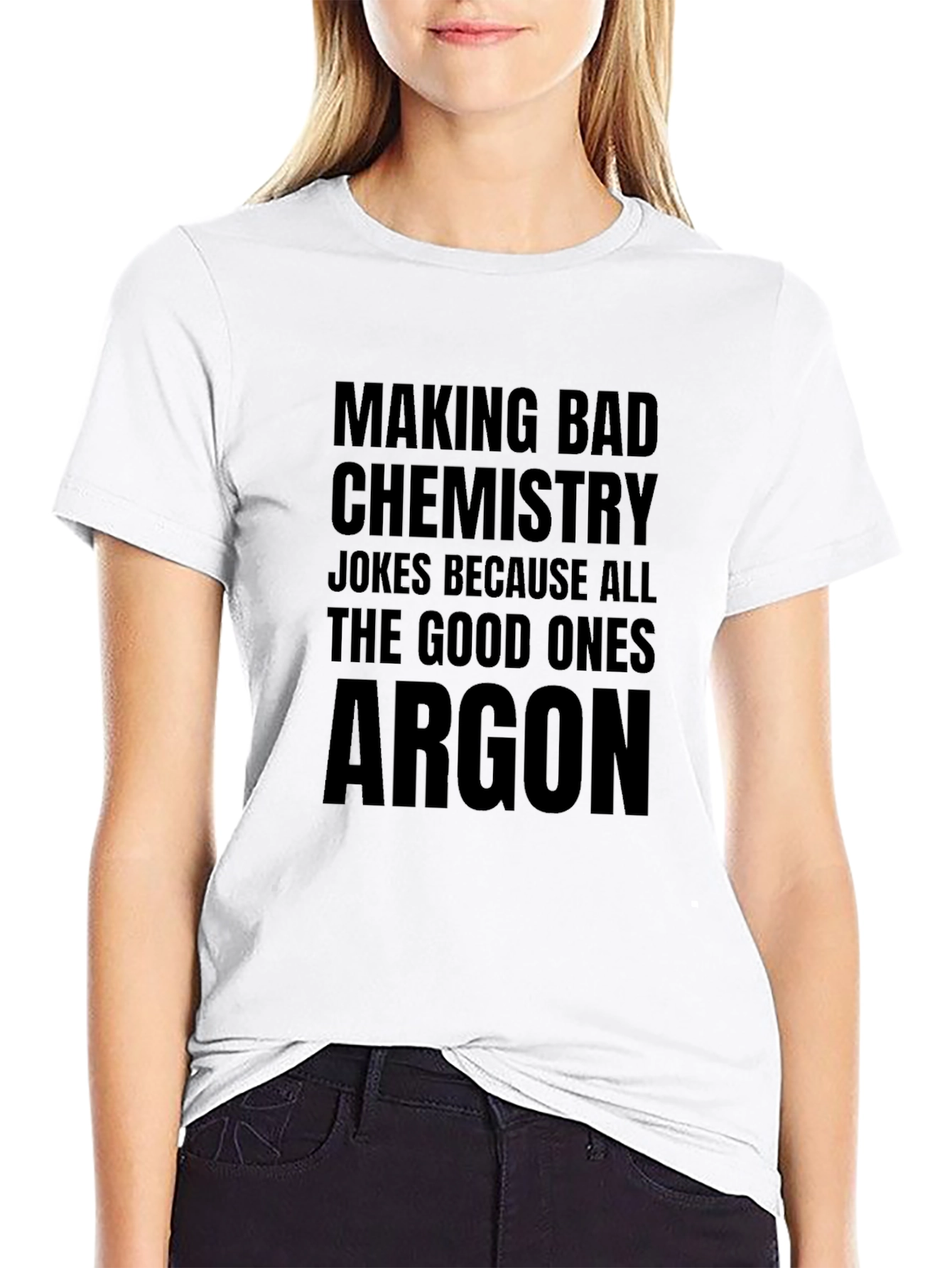 Chemistry Joke T-Shirt - Argon Pun