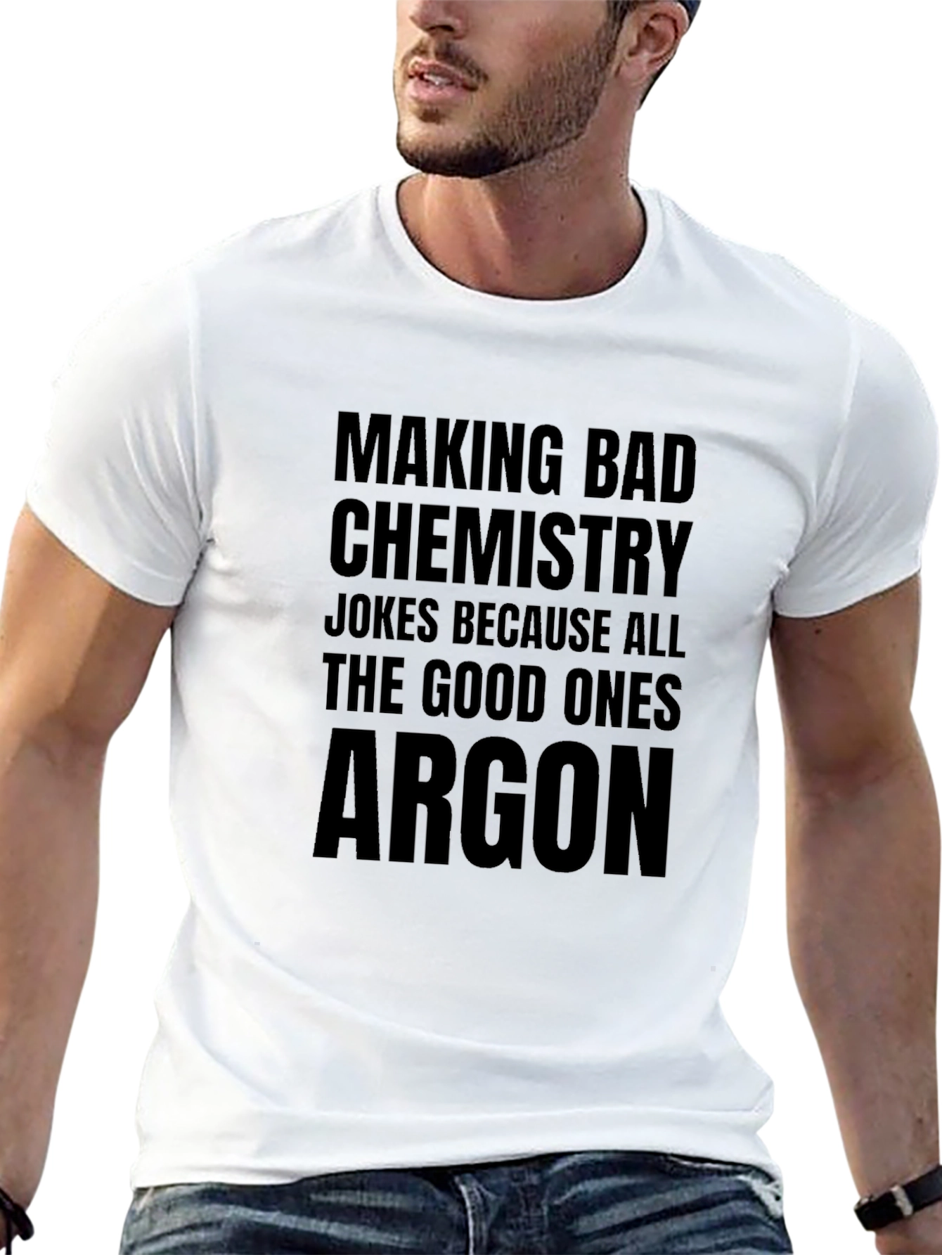 Chemistry Joke T-Shirt - Argon Pun