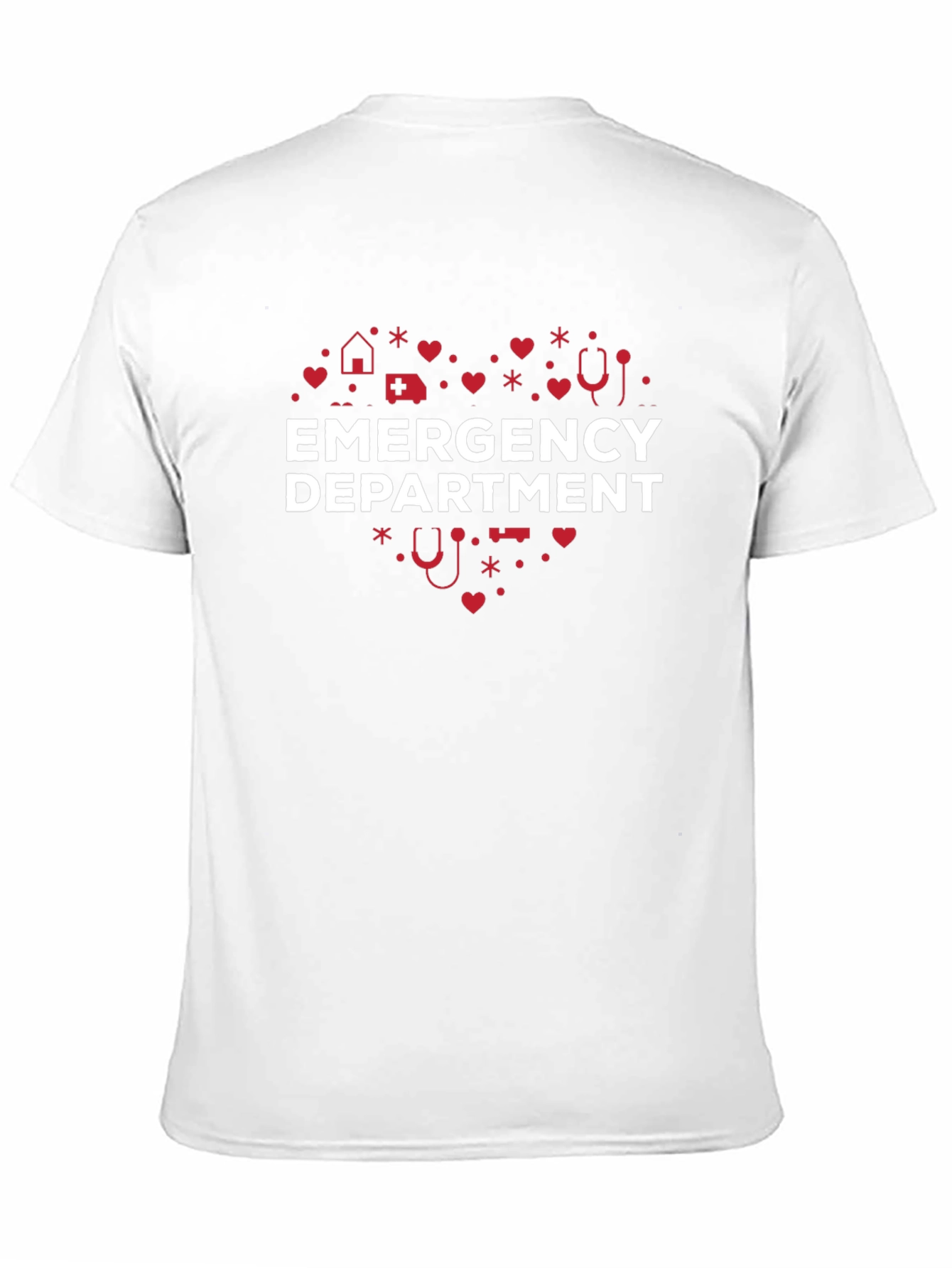 Emergency Department Heart Graphic T-Shirt