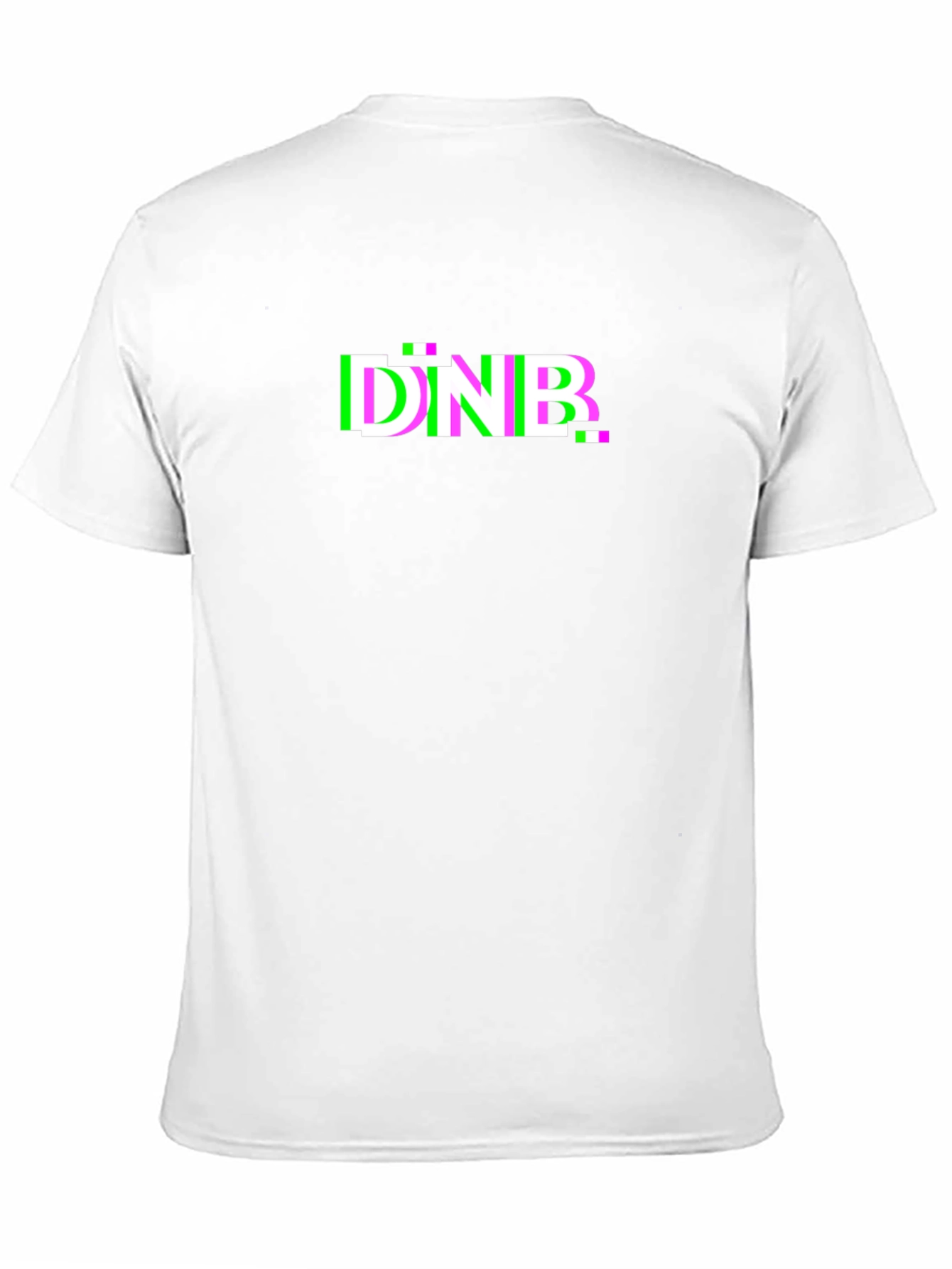 DNB Glitch T-Shirt - Black Graphic Tee